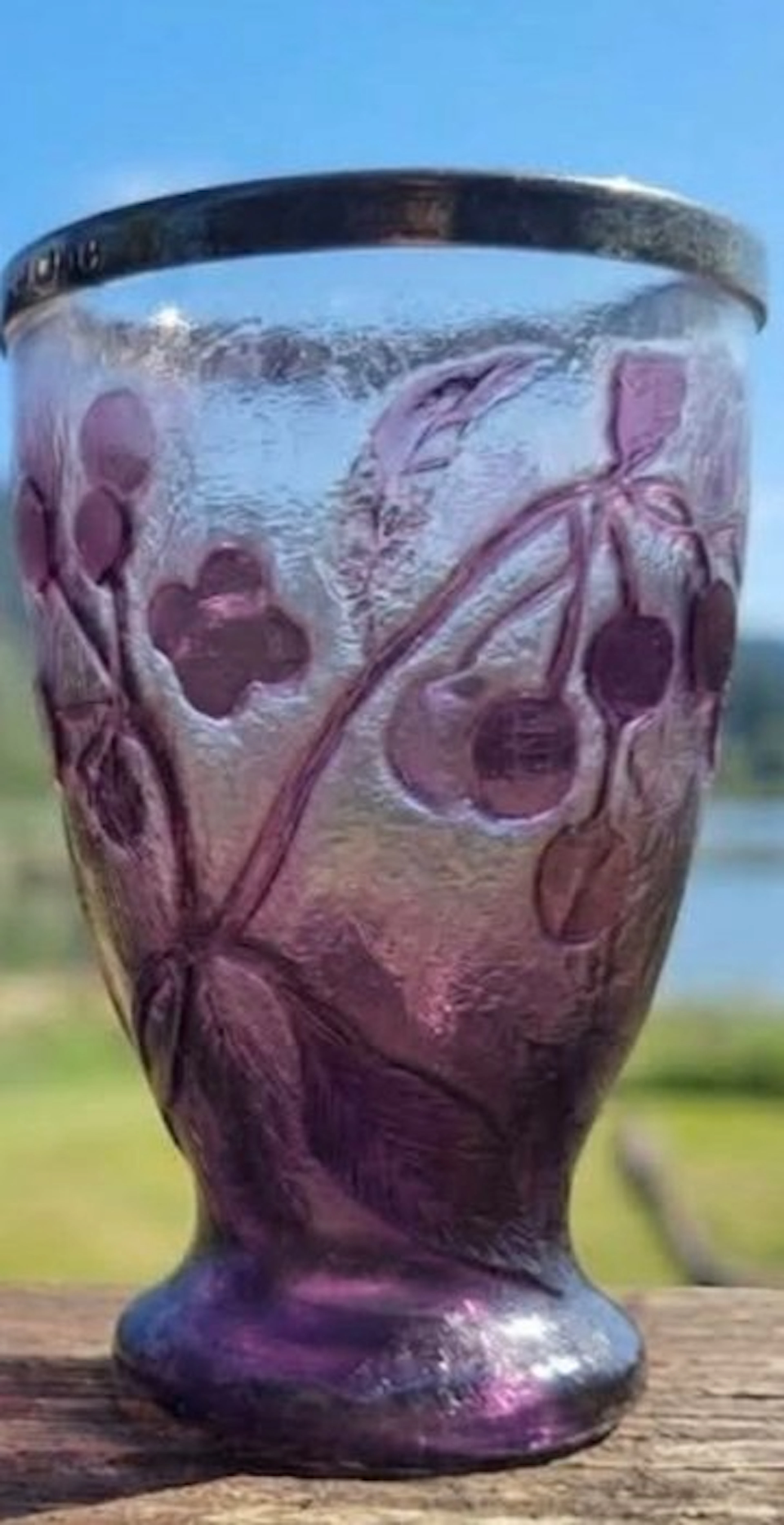 Emile Gallé - Vase - Glass - Cristallerie Emile Gallé