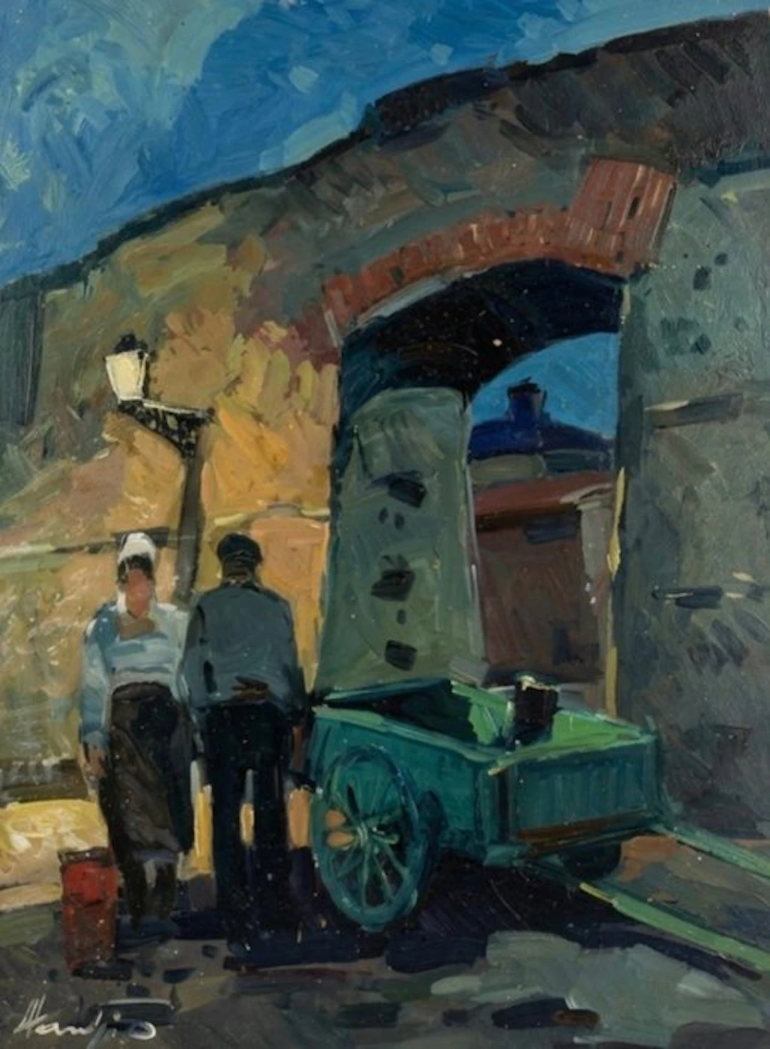Piero Marchi (1917-2002) - Vecchie Mura