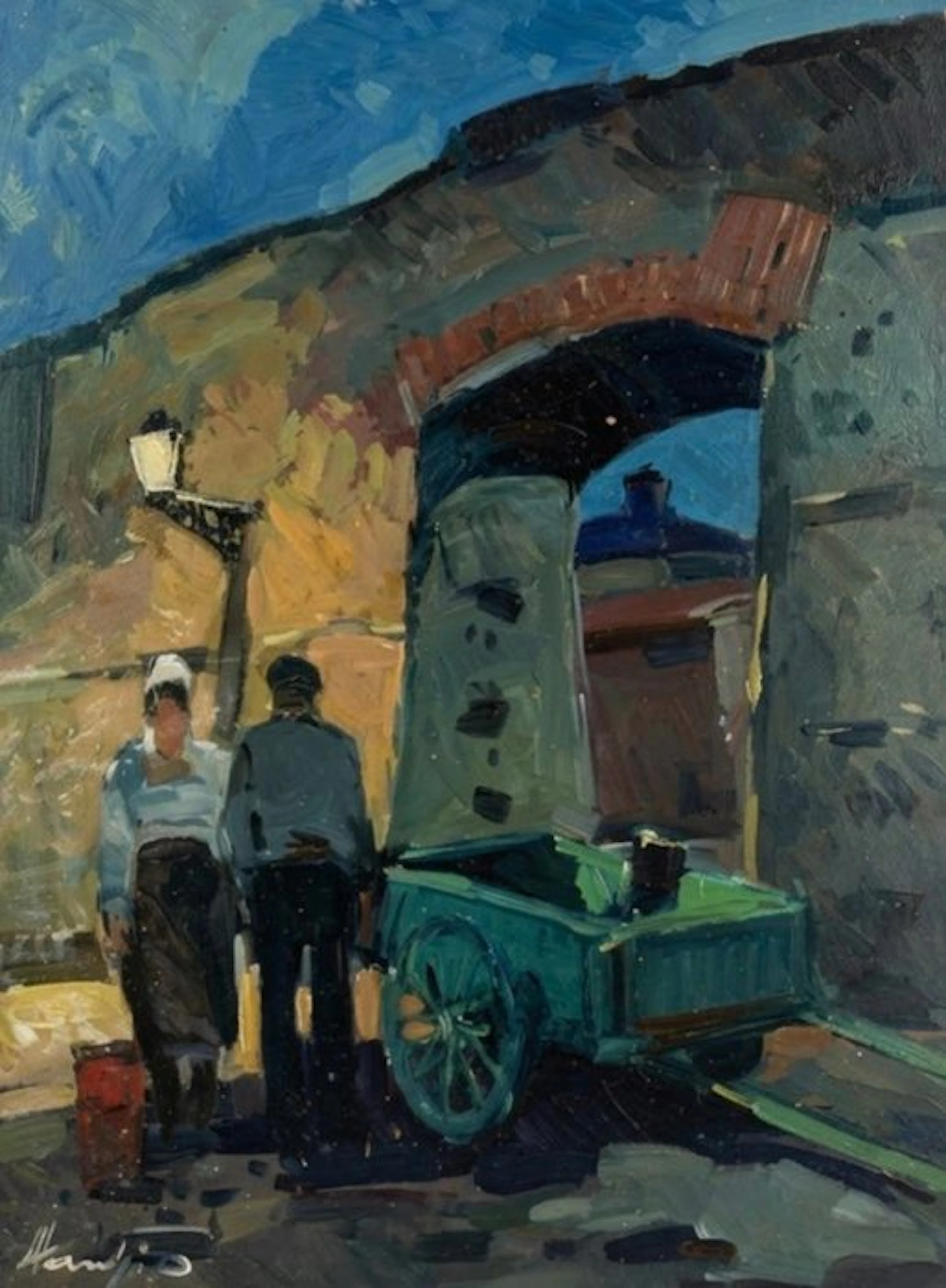 Piero Marchi (1917-2002) - Vecchie Mura