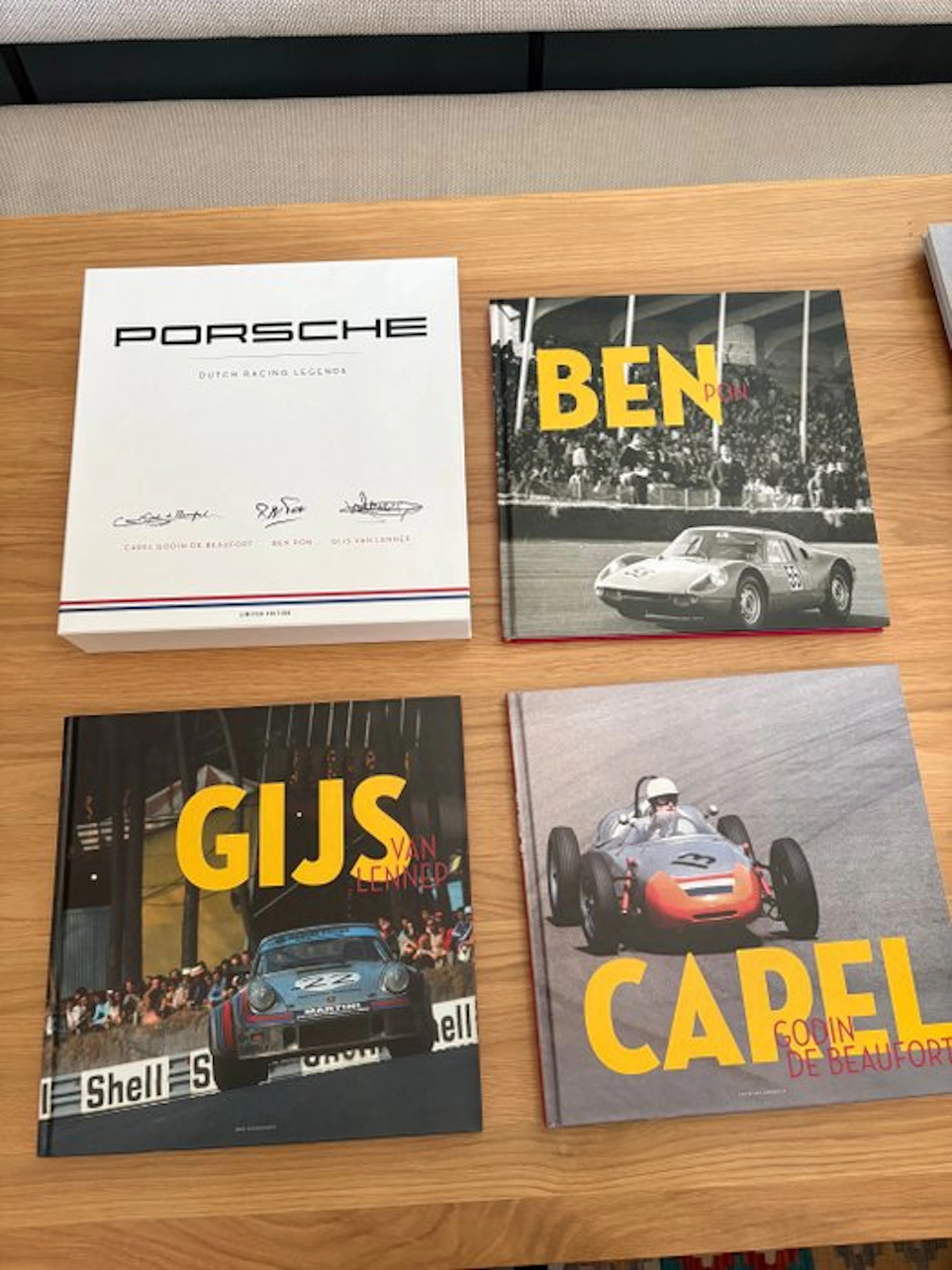 Book - Porsche - Dutch Racing Legends (Gijs van...