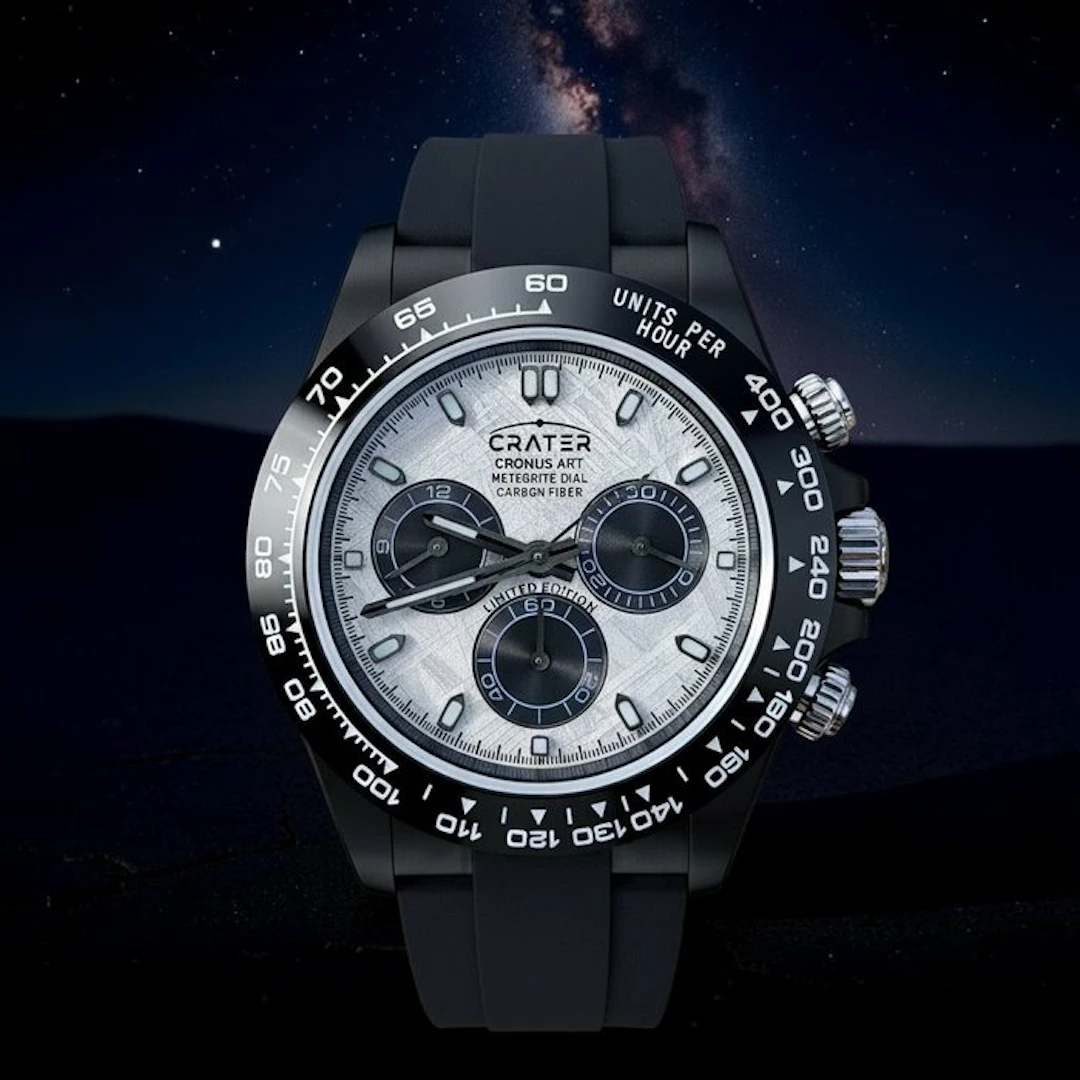 Luxury IRON METEORITE WATCH