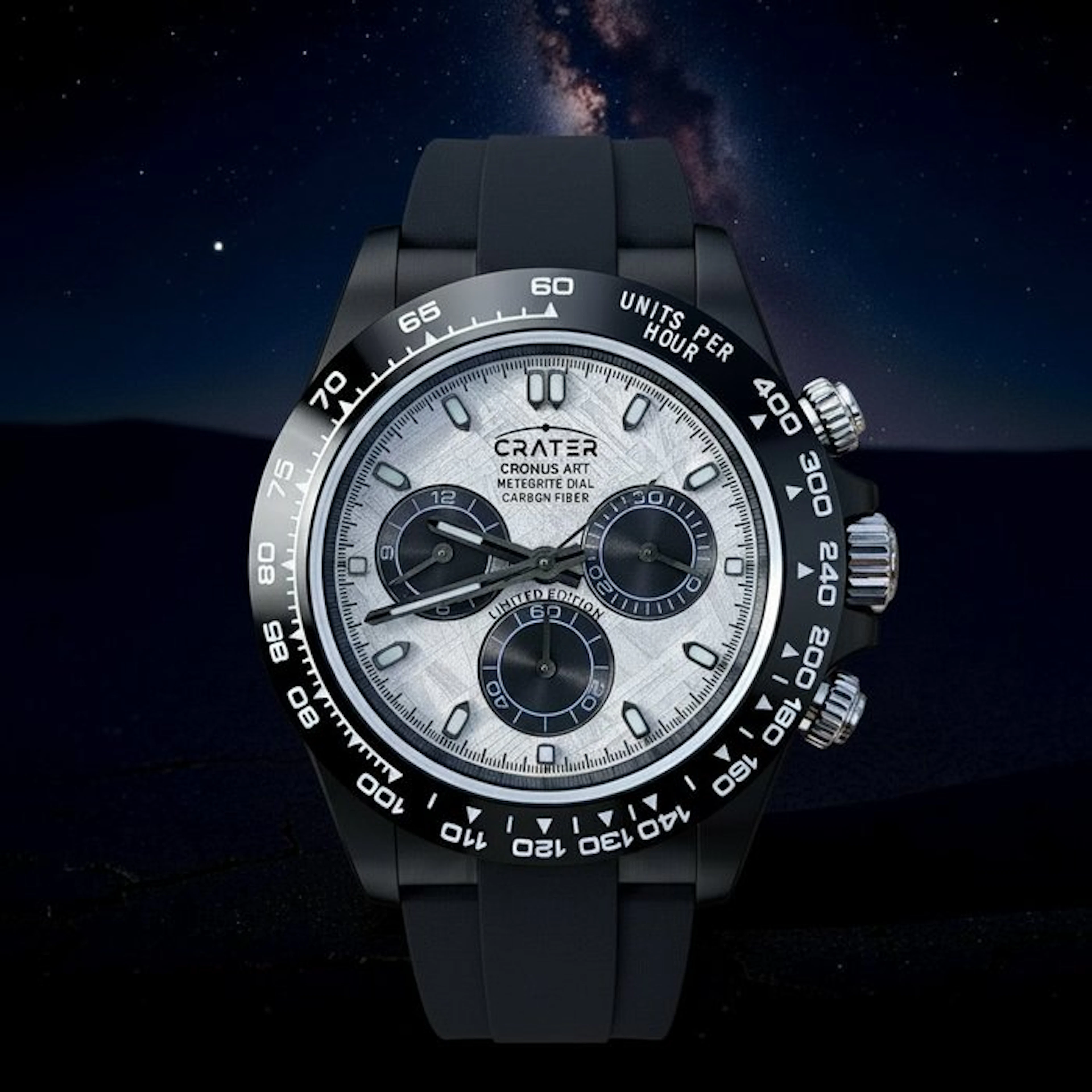 Luxury IRON METEORITE WATCH