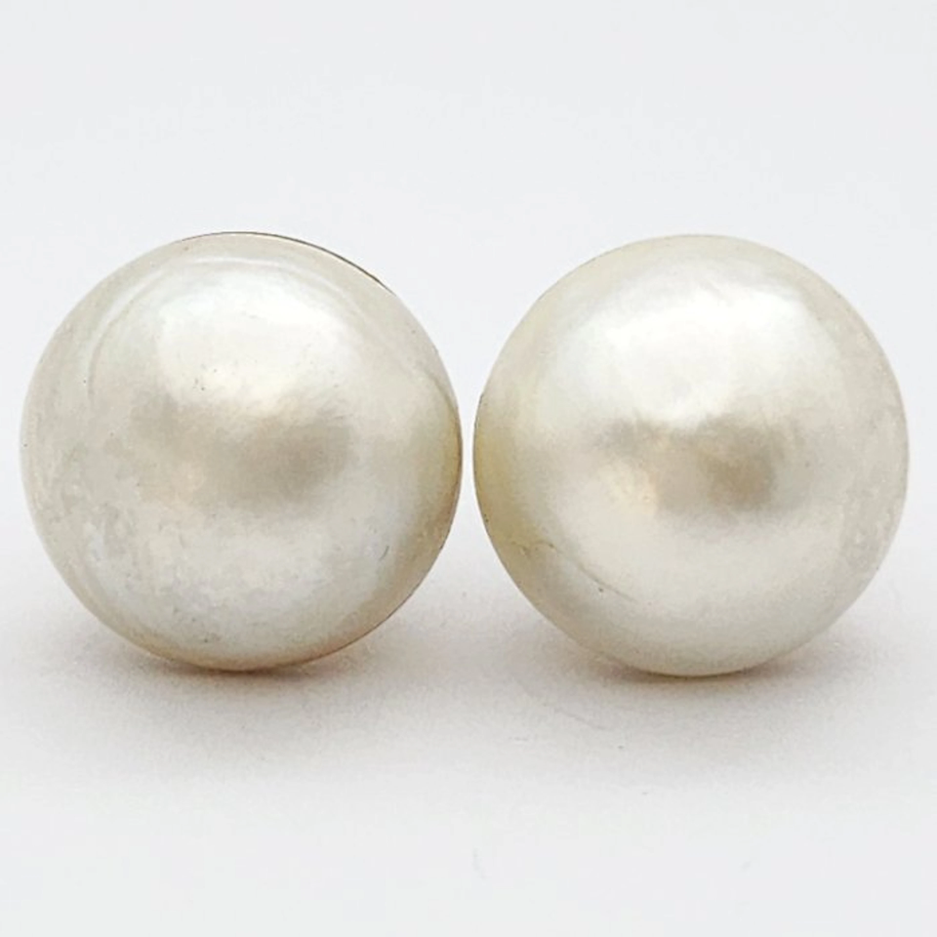 2 piece jewellery set - 18 kt. Yellow gold Pearl - Mabe