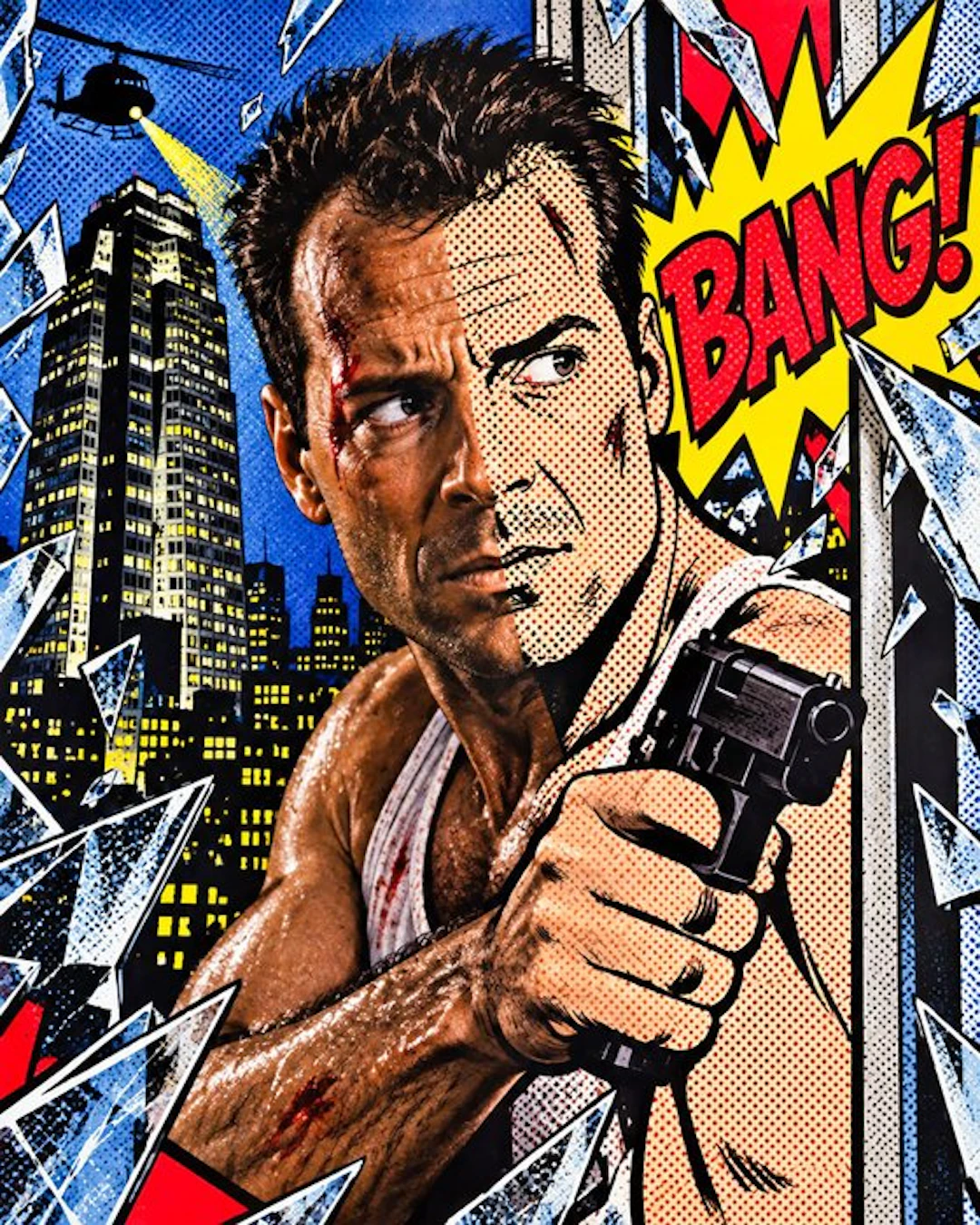 Die Hard (film 1988) - Bruce Willis "BANG! Nakatomi Pop!" - Artbox