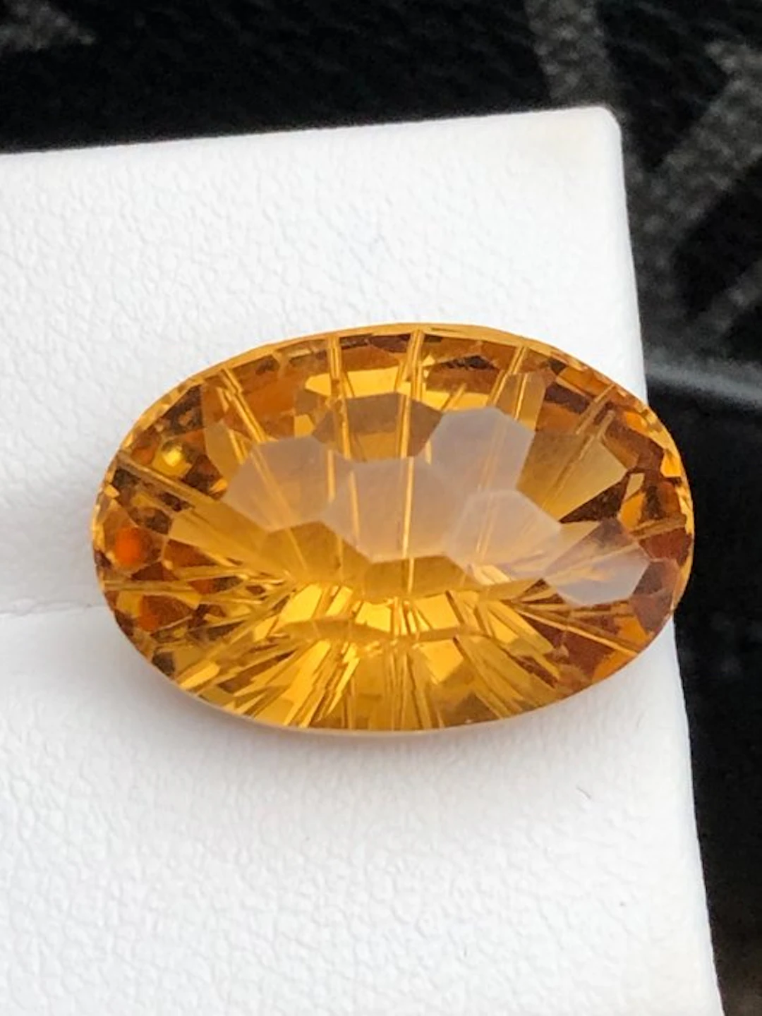 No reserve price - 1 pcs Yellow Citrine - 15.42 ct...