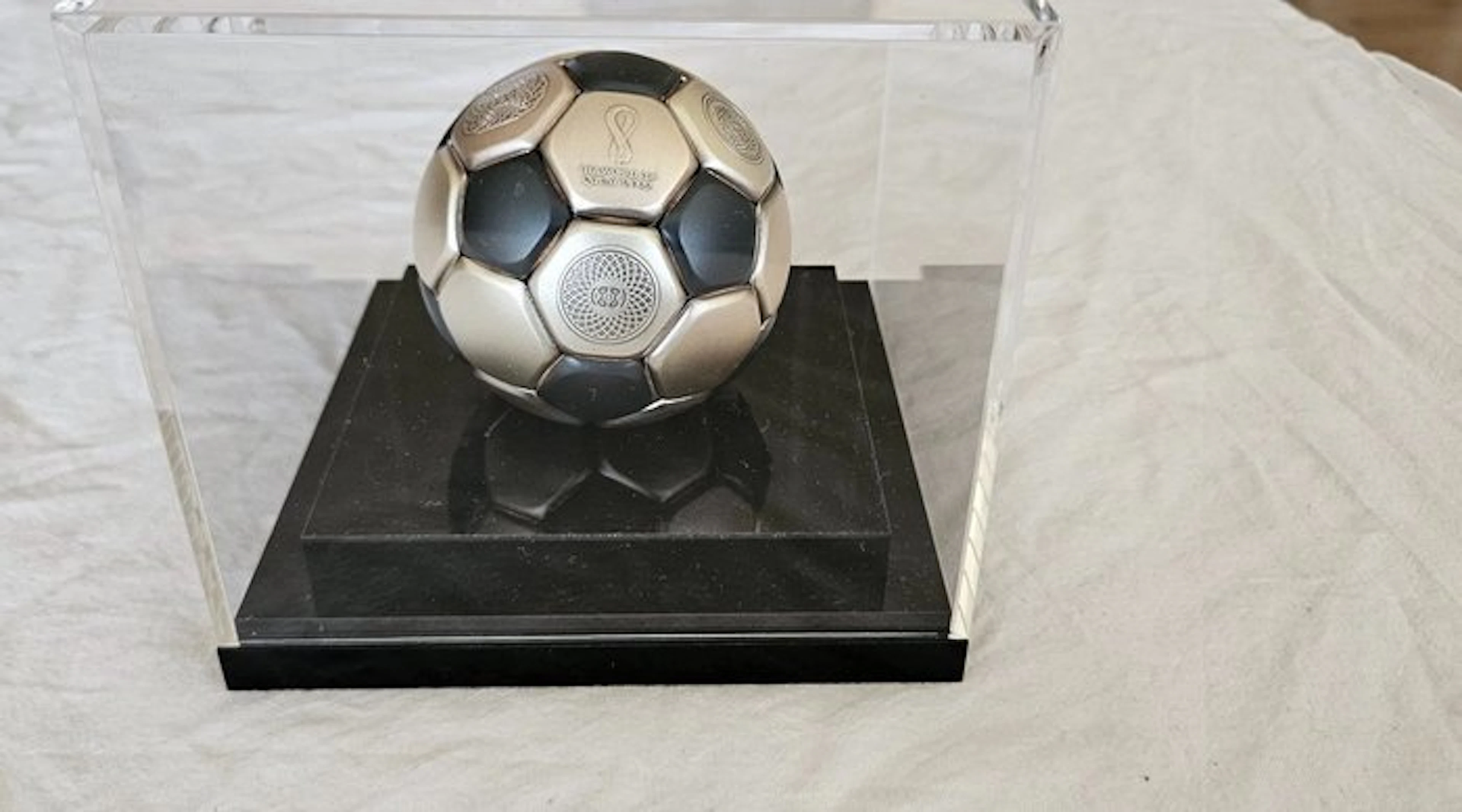 Solomon Islands. 10 Dollars 2022, FIFA World Cup Qatar, 3 Oz, Box & COA