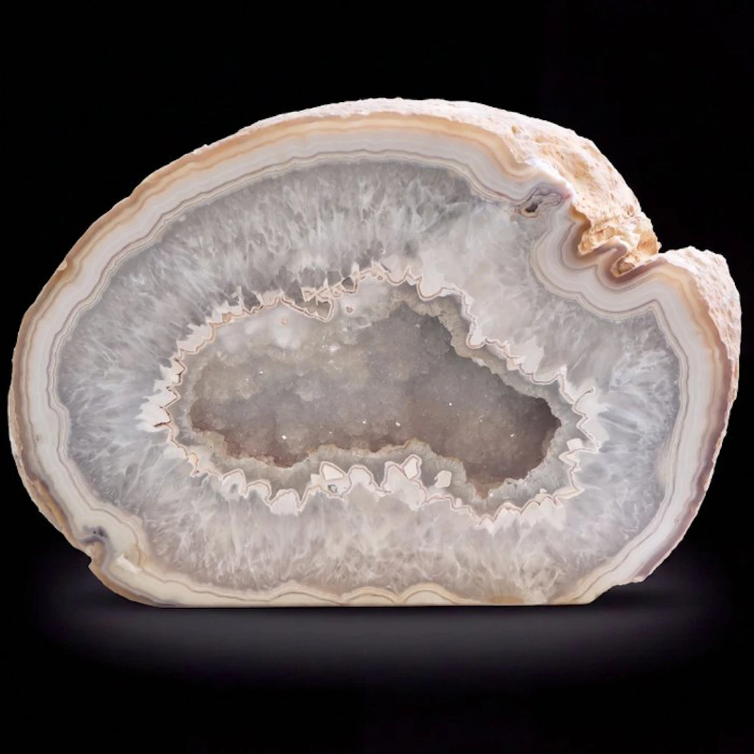 XL Rainbow Crystal Agate - 15x21x12 cm - Geode- 4.85 kg