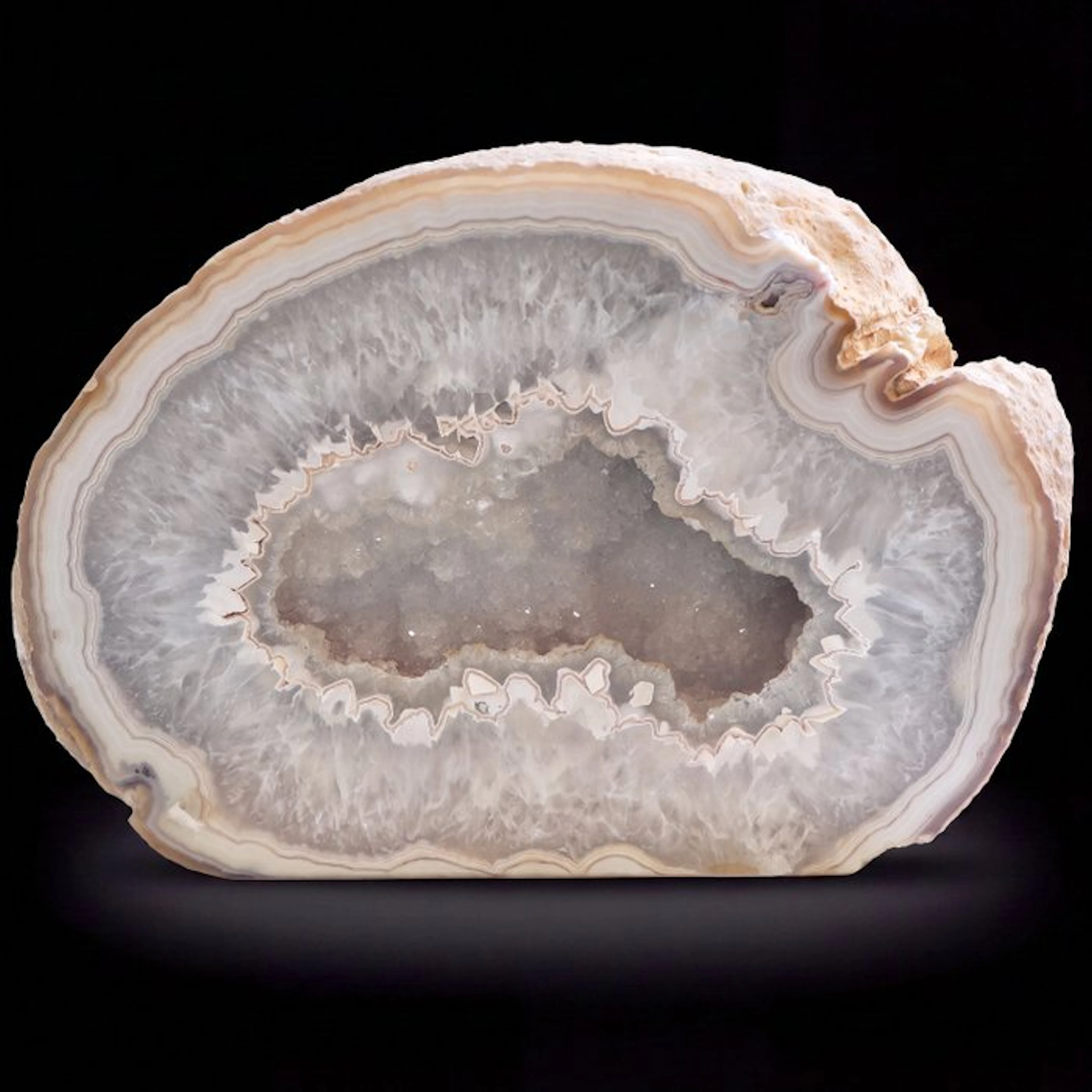XL Rainbow Crystal Agate - 15x21x12 cm - Geode- 4.85 kg
