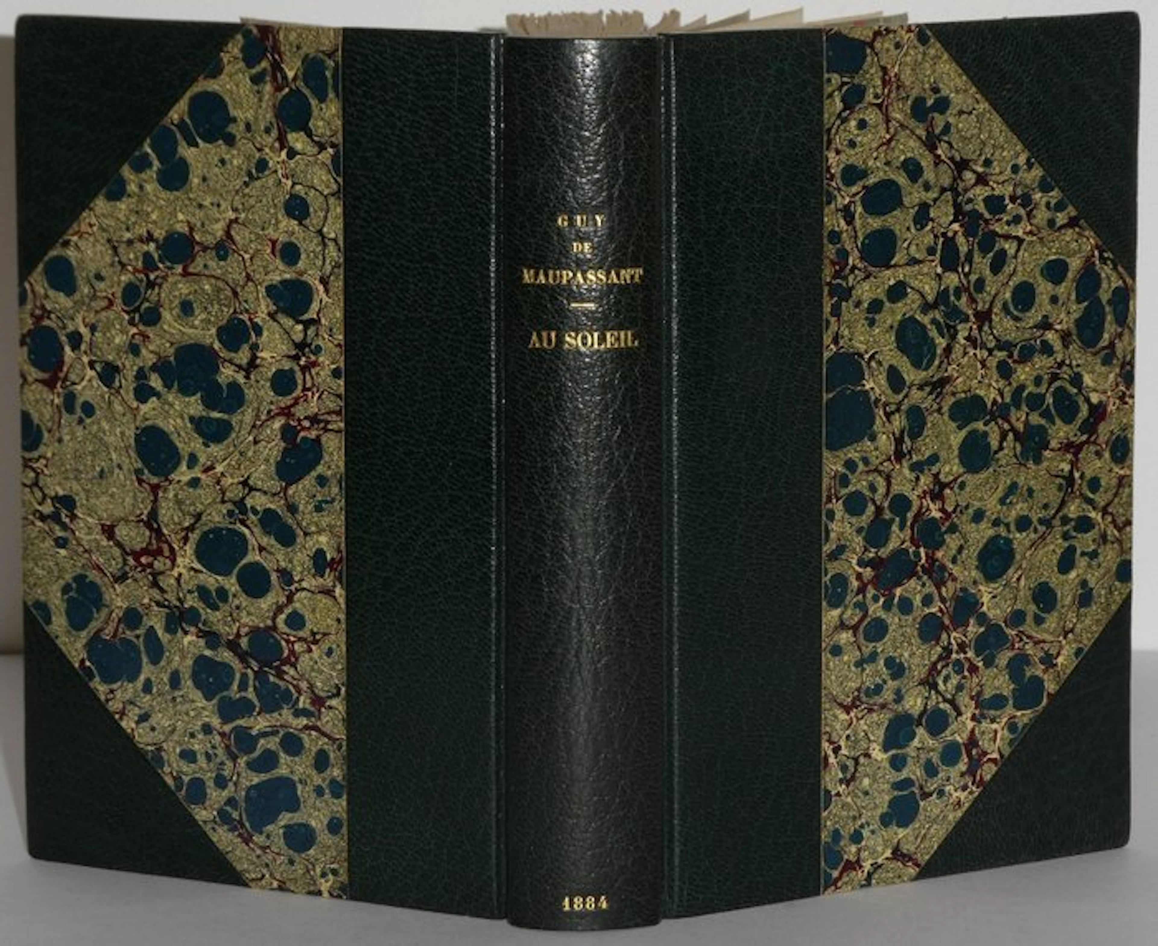 Guy de Maupassant - Au Soleil - Edition originale 1/50...