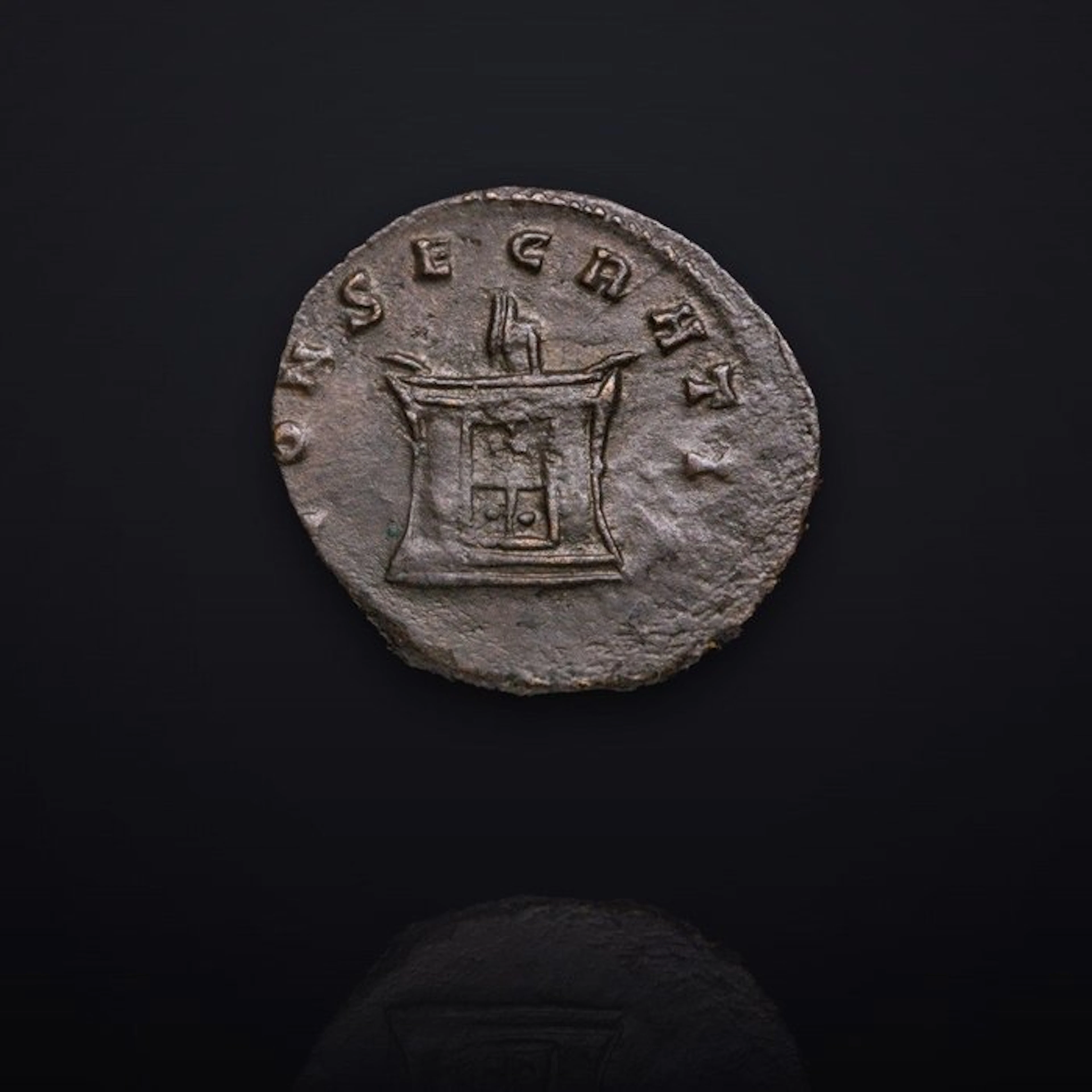 Roman Empire. Claudius II. Antoninianus CONSECRATIO (No reserve price)