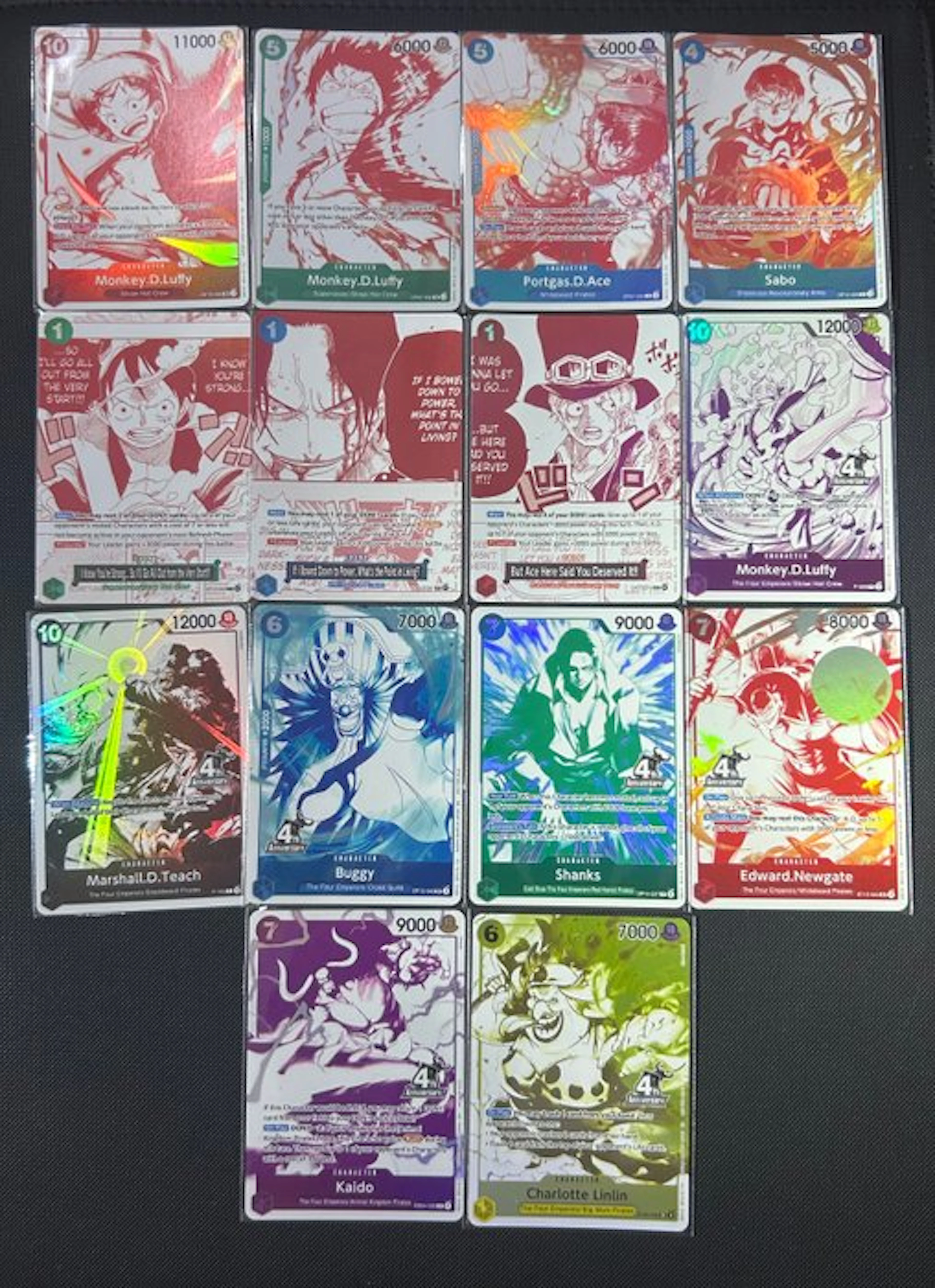 Bandai - 14 Card - One Piece - Monkey D
