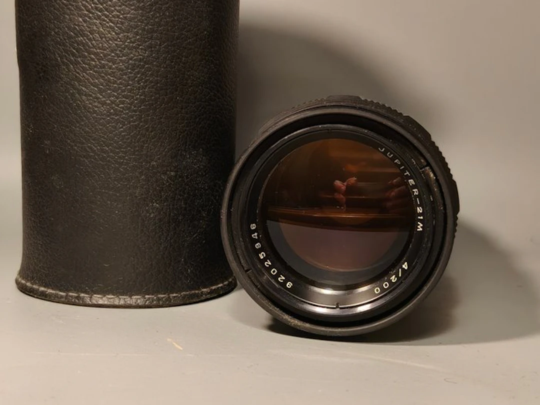 KMZ Krasnogorsk Jupiter-21M 4/200 Analogue camera