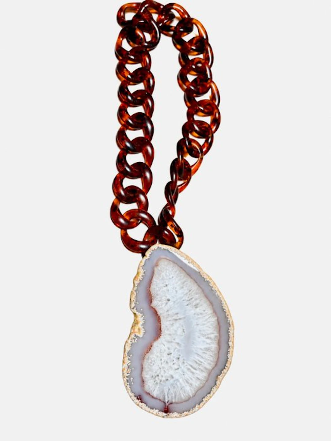 Givenchy - Quartz - Resin, Metal - Necklace with pendant