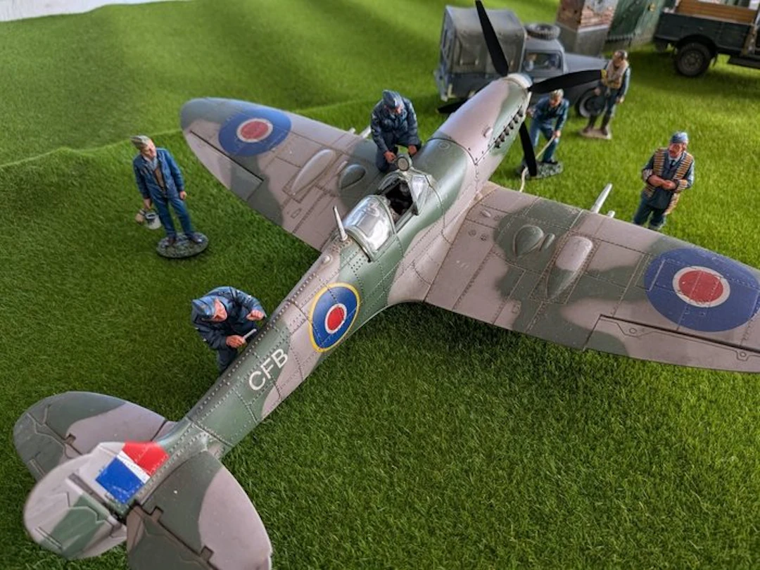 King & Country - Figurine - Figurines RAF (5) - Metal, Resin