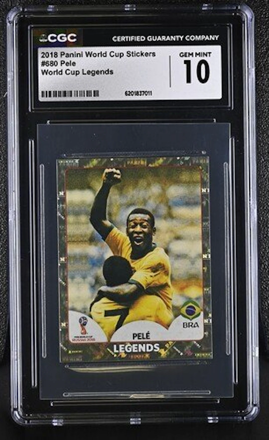 2018 Topps Pelé #680 - Panini World Cup Stickers 2018...