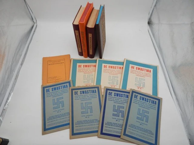 diverse auteurs - vrijmetselarij collectie De Swastika +...