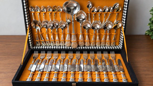 Cutlery set for 12 (51) - Silverplated