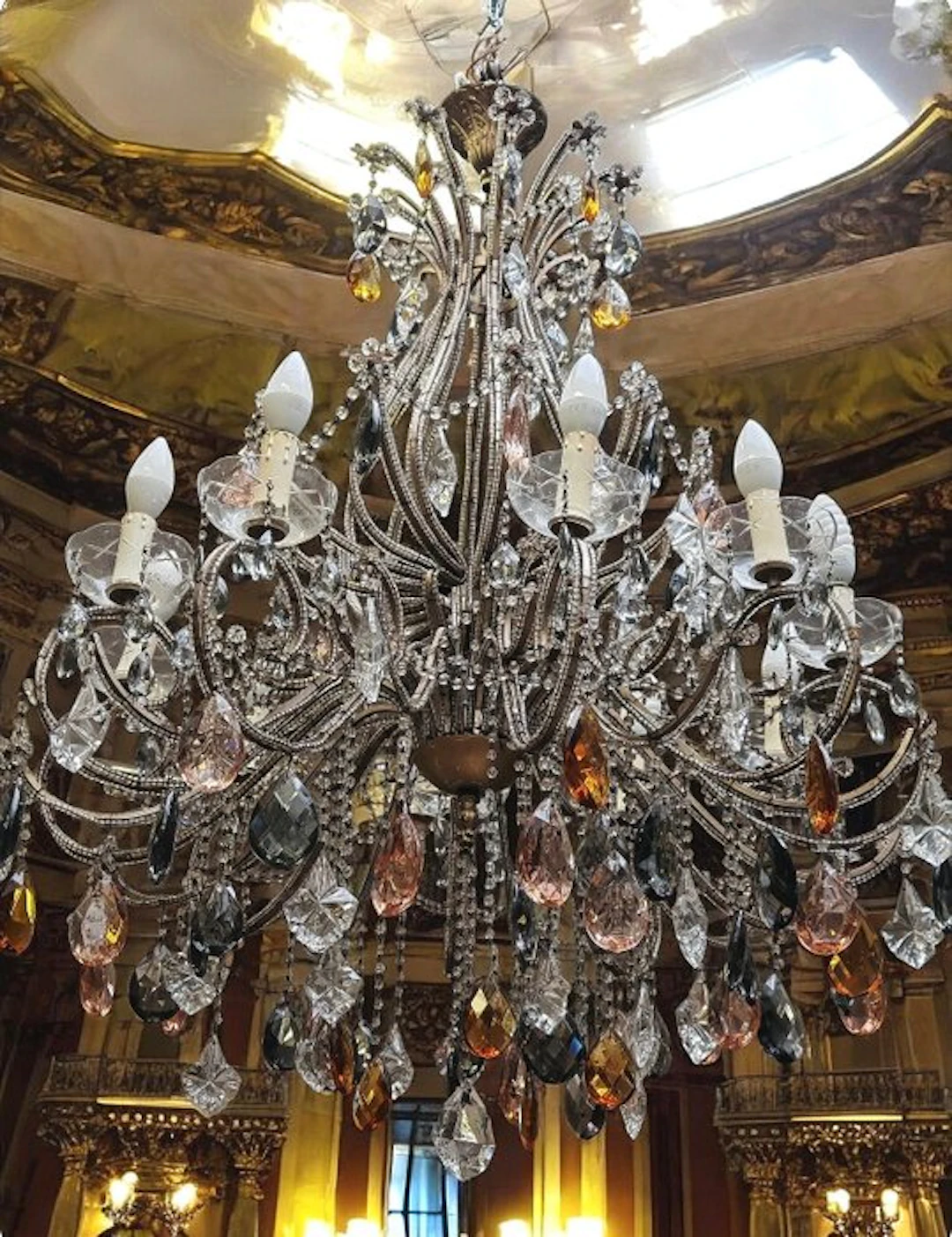 Chandelier - Wrought iron - Marie Antoinette