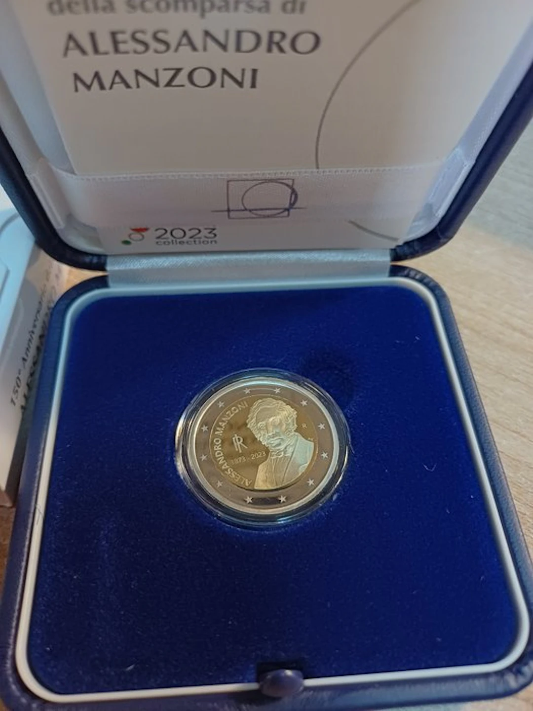 Italy. 2 Euro 2023 "Manzoni" Proof (No reserve price)