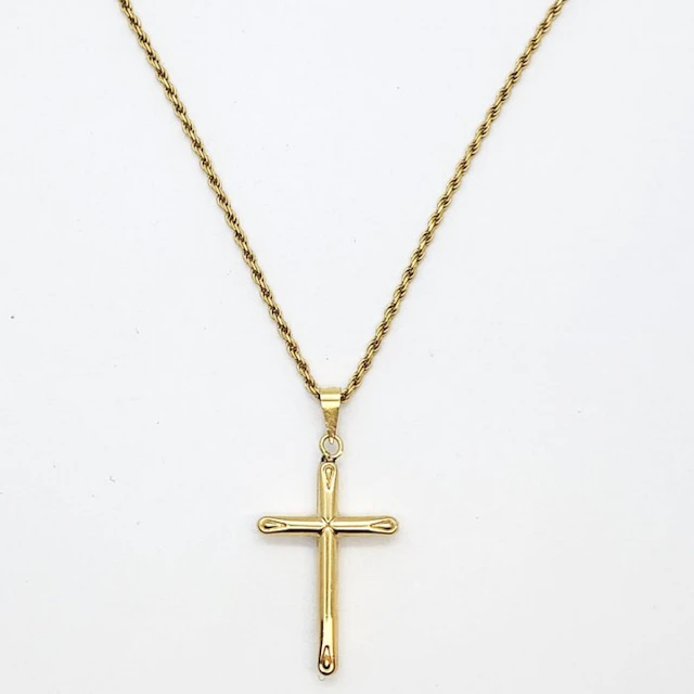 Necklace with pendant - 18 kt. Yellow gold