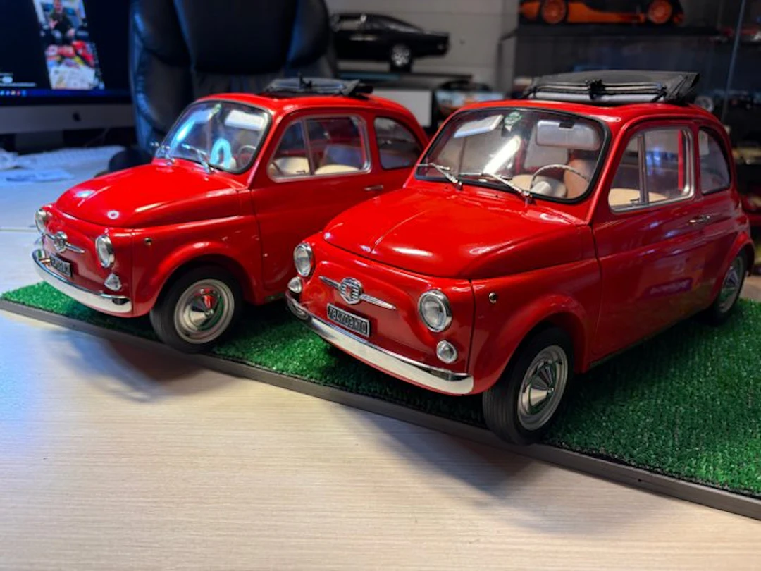Hachette 1:8 - Model sedan (2) - Fiat 500 - L