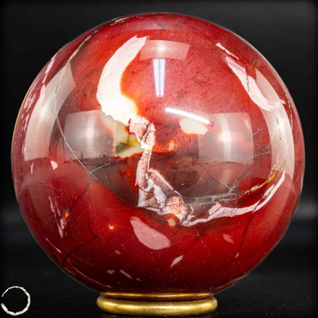 Fascinating Mookaite Sphere with vibrant color variety- 1431.99 g
