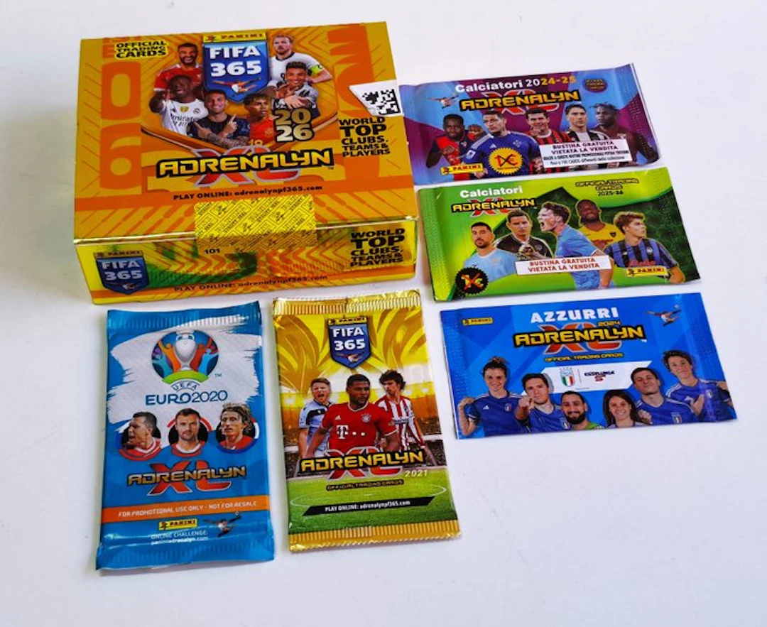 Panini - Adrenalyn FIFA 365 Box 2026 + 5 Boster Cards...