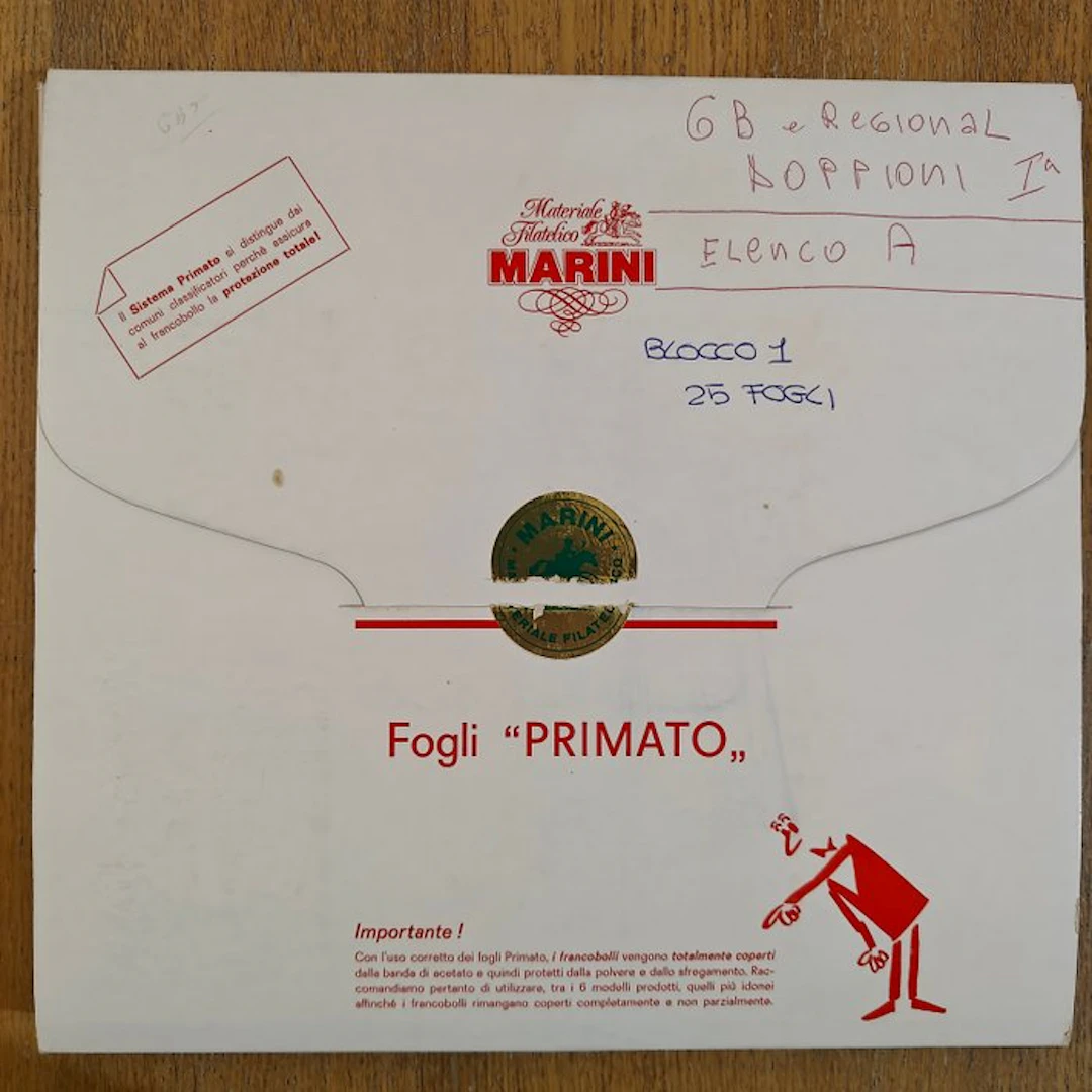 Great Britain 1975/1985 - Lot of 25 Primato sheets with...