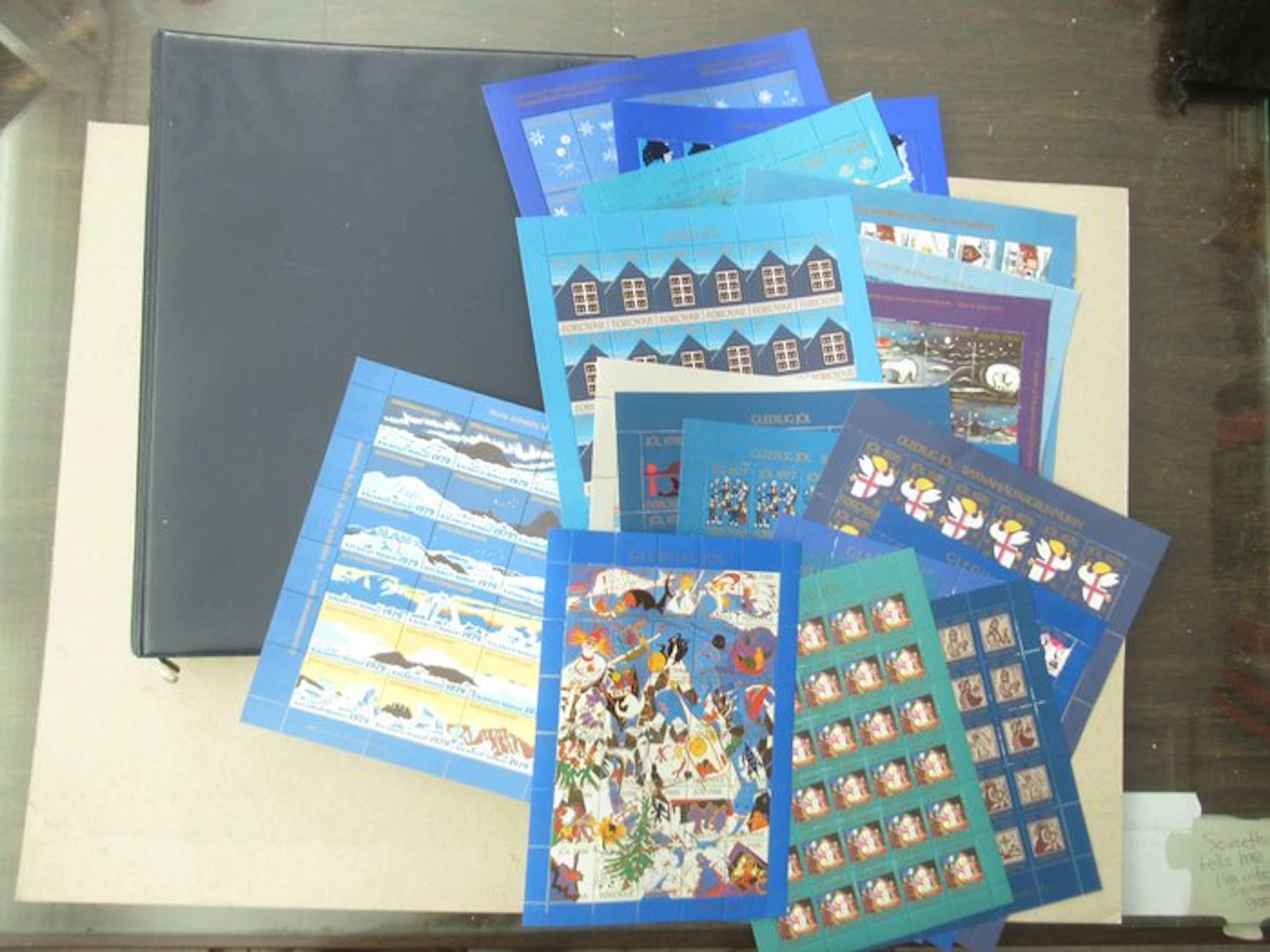 Scandinavia and Australia - Christmas and sealing stamps...