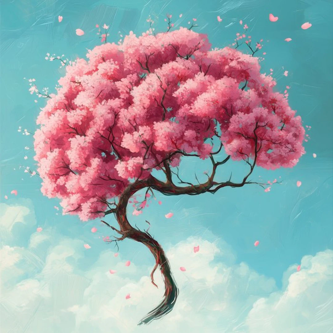 MEDSAN - Floating Cherry Blossom (宙に浮く桜) - LIMITED EDITION