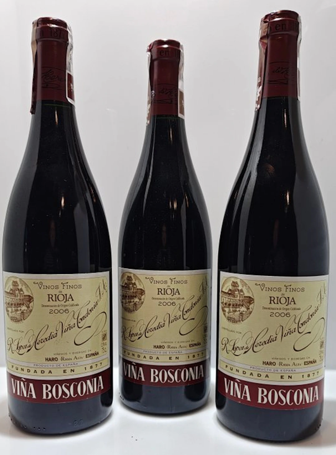 2006 R. Lopez de Heredia, Viña Bosconia - Rioja Reserva - 3 Bottles (0.75L)