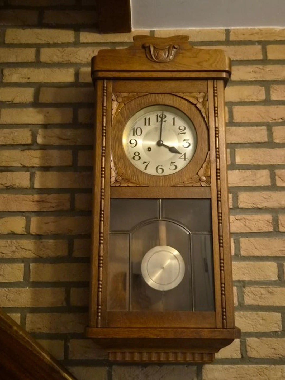 Wall clock - Wood - 1920-1930