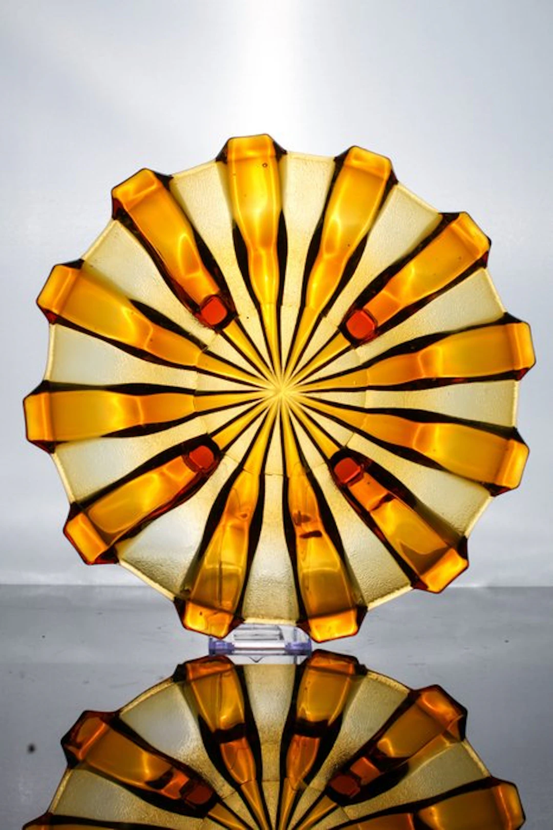scaillemont - Platter - Cubist - Glass