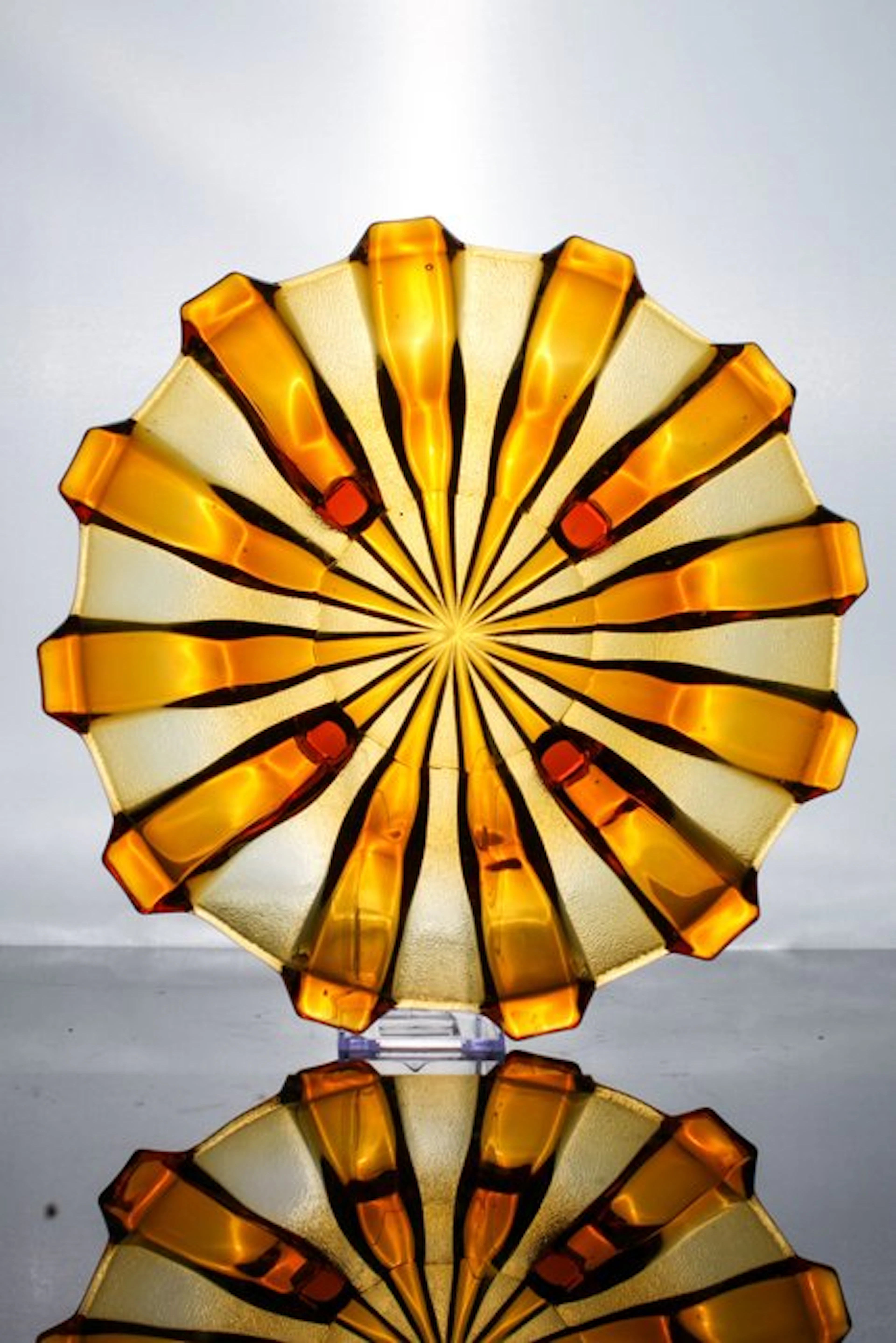 scaillemont - Platter - Cubist - Glass