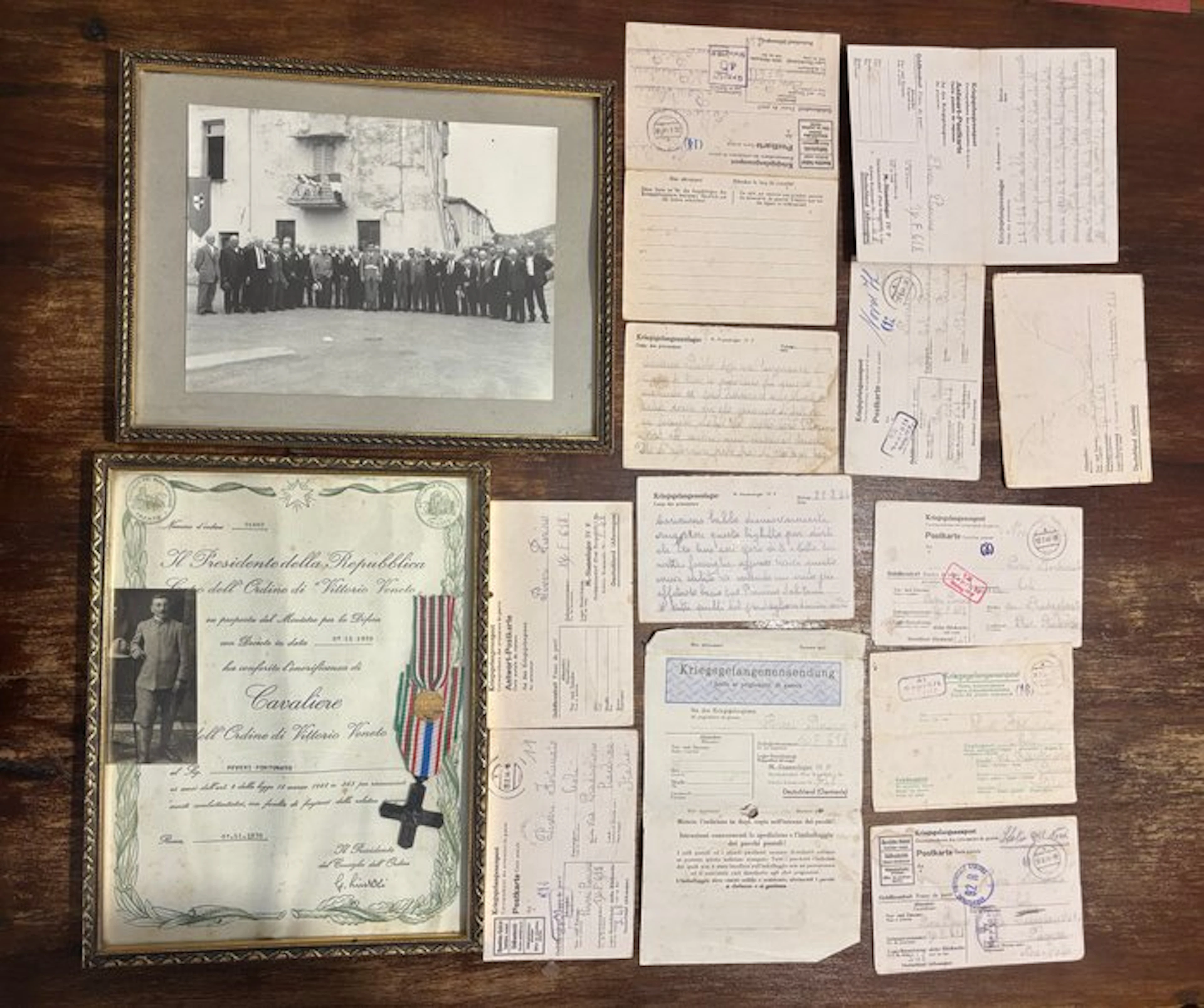 Italy - Document - Archivio completo famiglia Peveri...