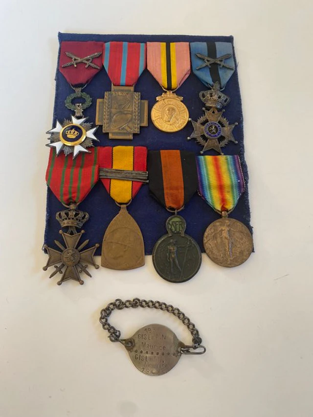 Belgium - Military medal - collection of Belgian military decorations