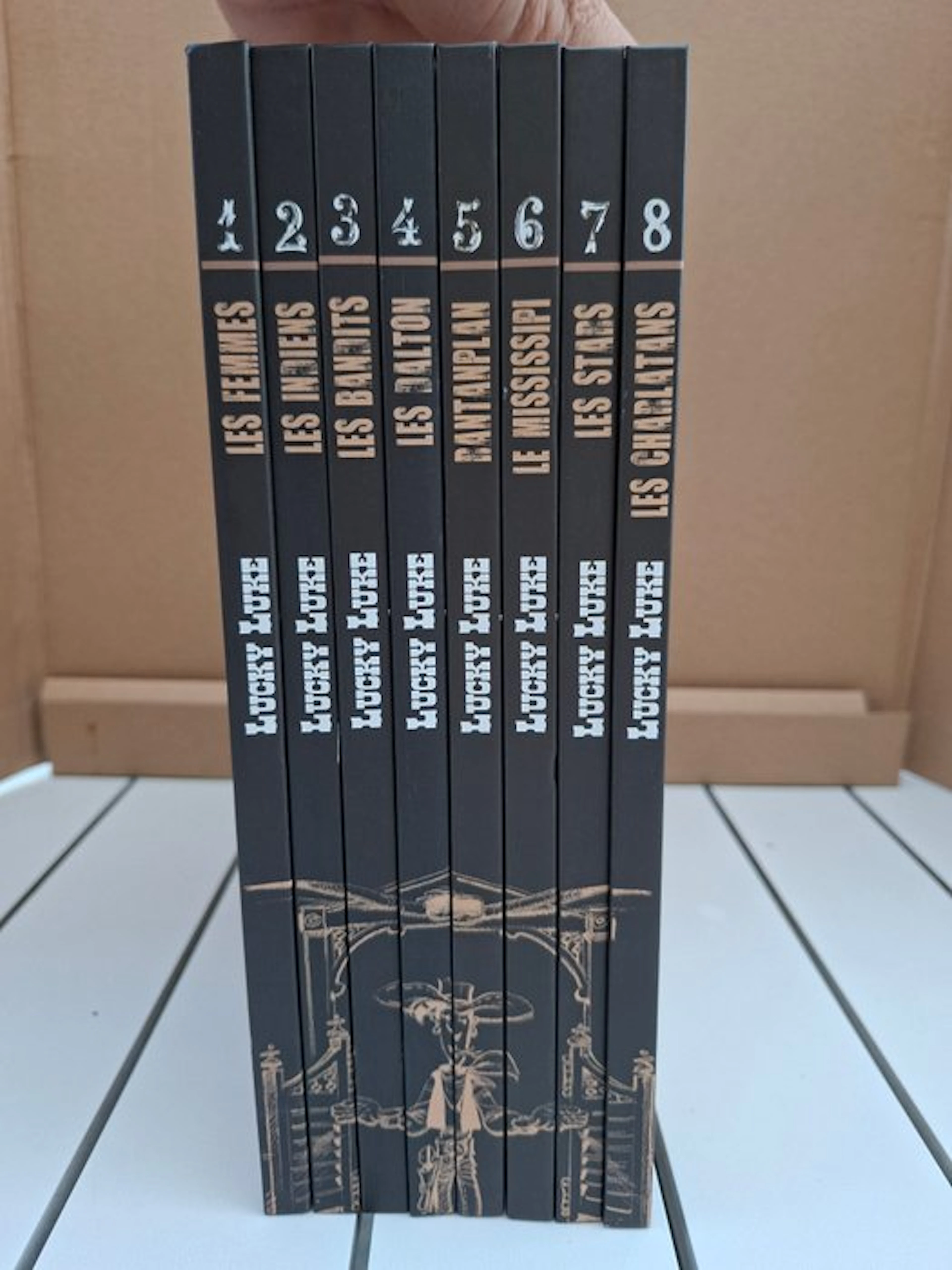 Lucky Luke - 8x C - 8 Album - Limited edition - 2011