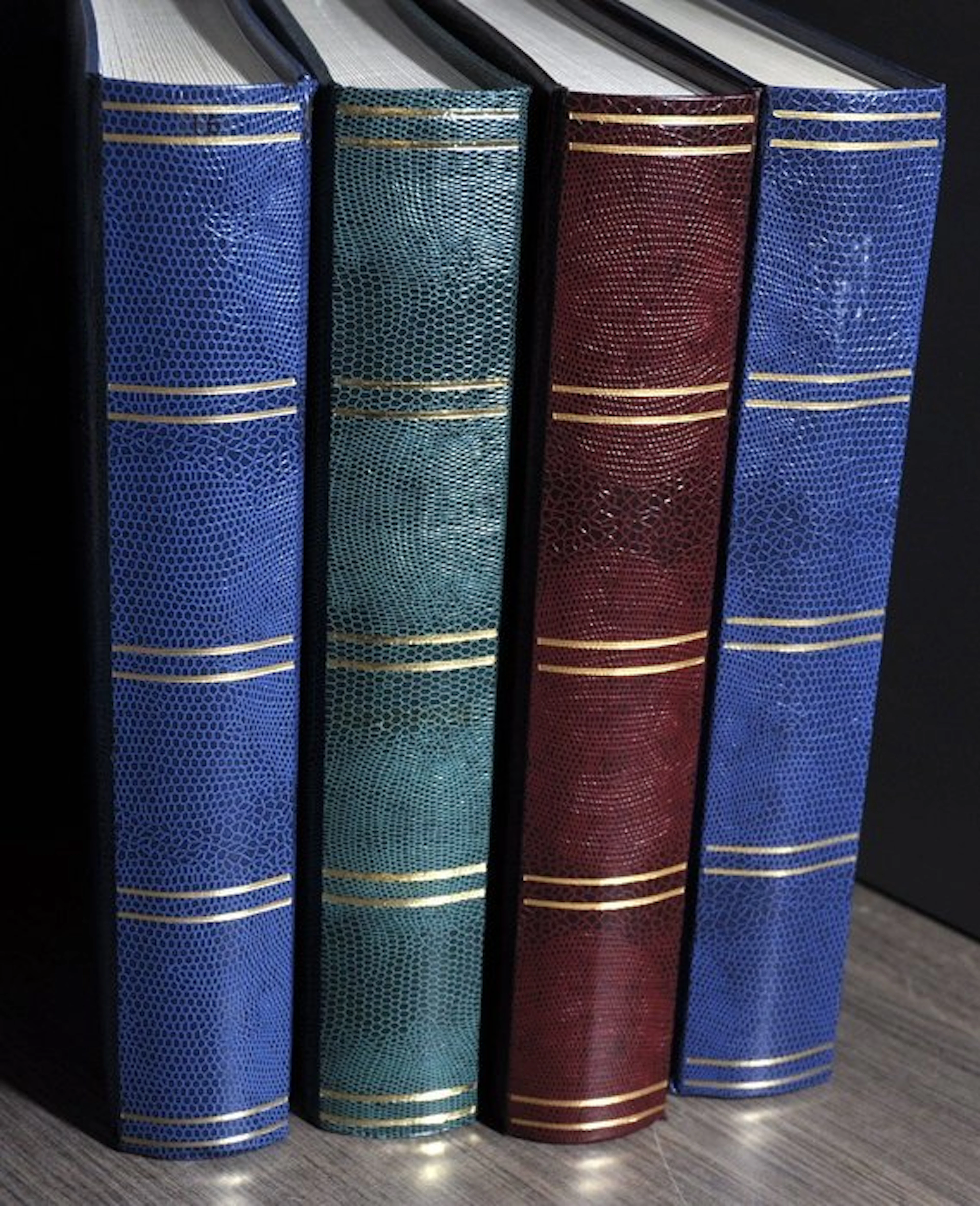 Accessories - 4 deluxe blank stockbooks (32/64) with...