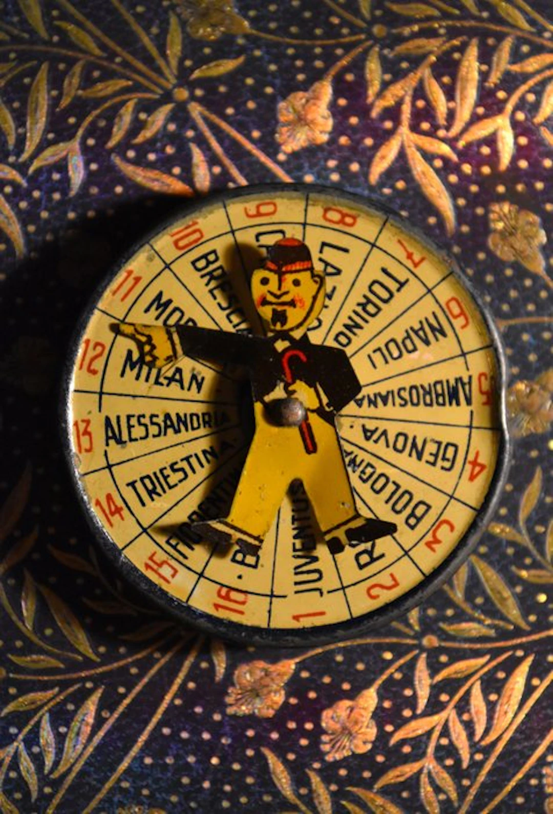 Made in Italy - Tin toy - Disco con squadre campionato di...