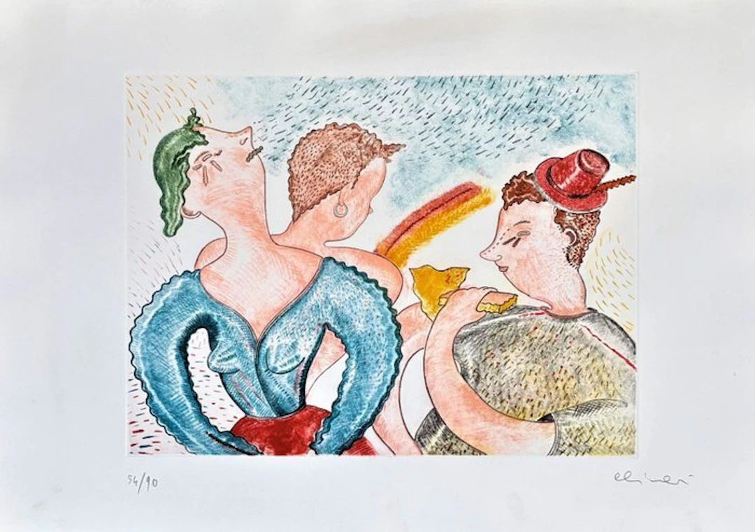 Luca Alinari (1943-2019) - Tre personaggi