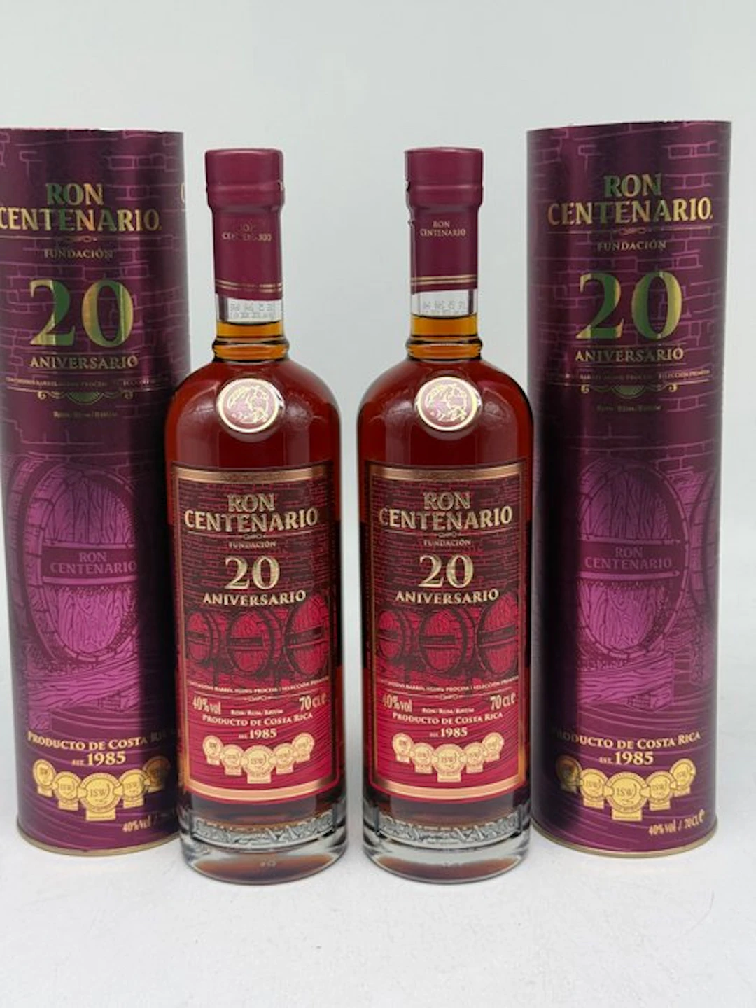 Centenario - 20 Aniversario - 70cl - 2 bottles