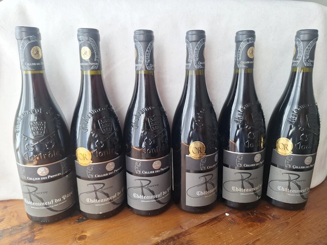 Chateauneuf du pape - Southern Rhône Valley - 6 Bottles (0.75L)