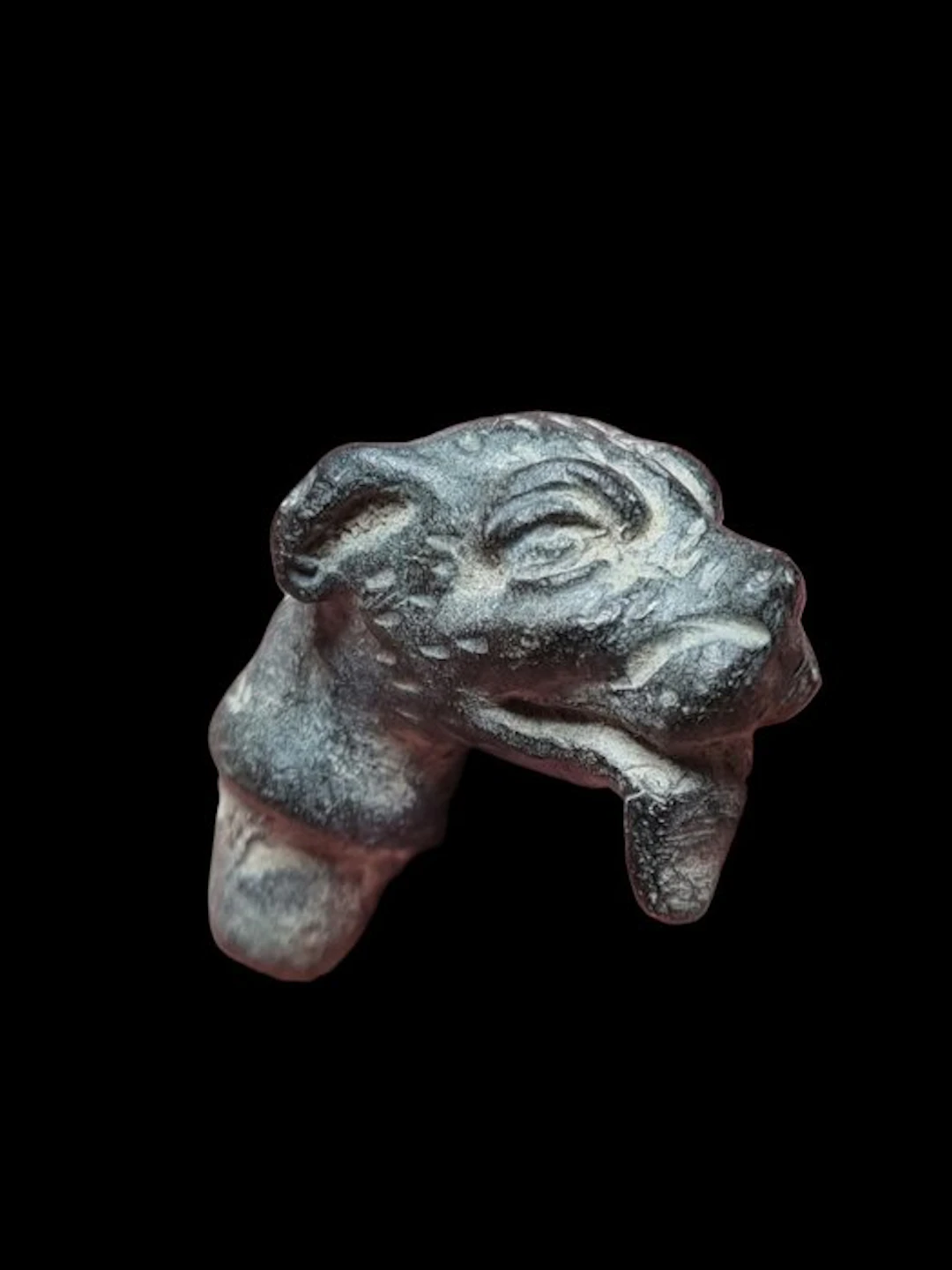 Ancient Roman Bronze, Interesting Stunning Tiger (Fitting)