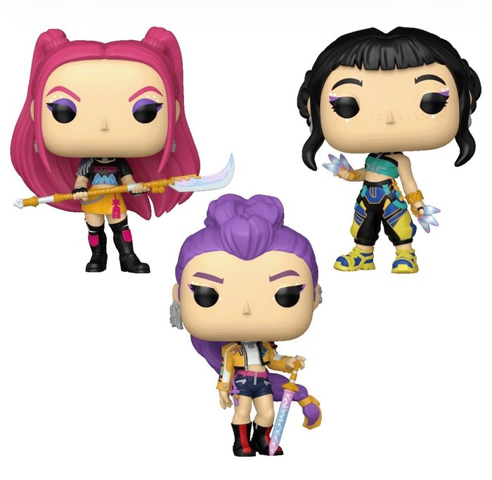 Funko - Funko Pop Funko Pop K-Pop Demon Hunters Zoey Rumi Mira - 2020+ - U.K.