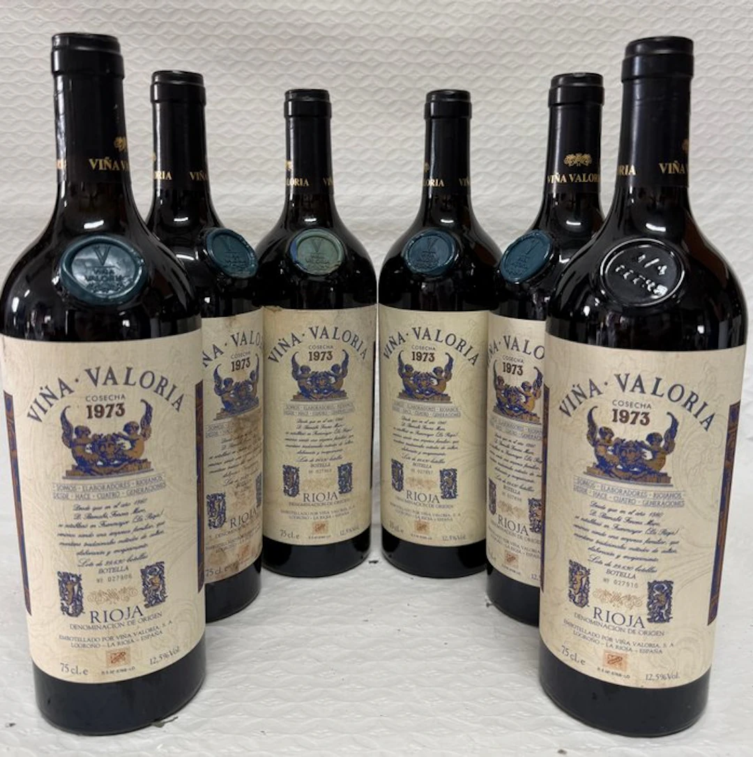 1973 Viña Valoria - Rioja Gran Reserva - 6 Bottles (0.75L)