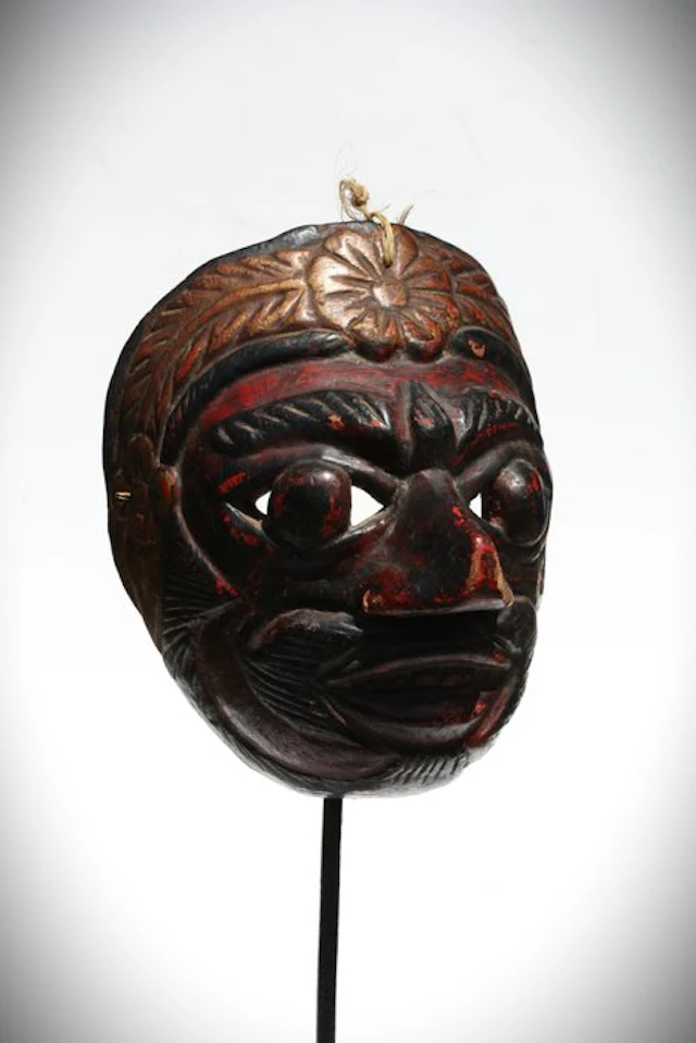 Java Mask - Wood - Indonesia - Mid-20th century