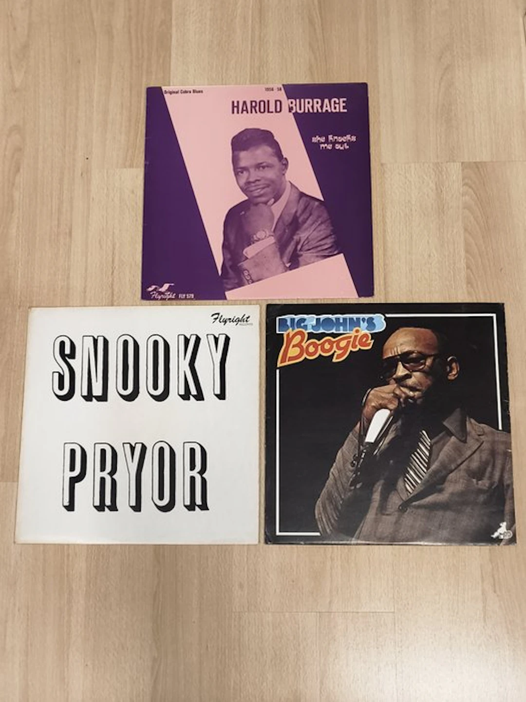 Harold Burrage / Snooky Pryor / Big John Wrencher - 3...
