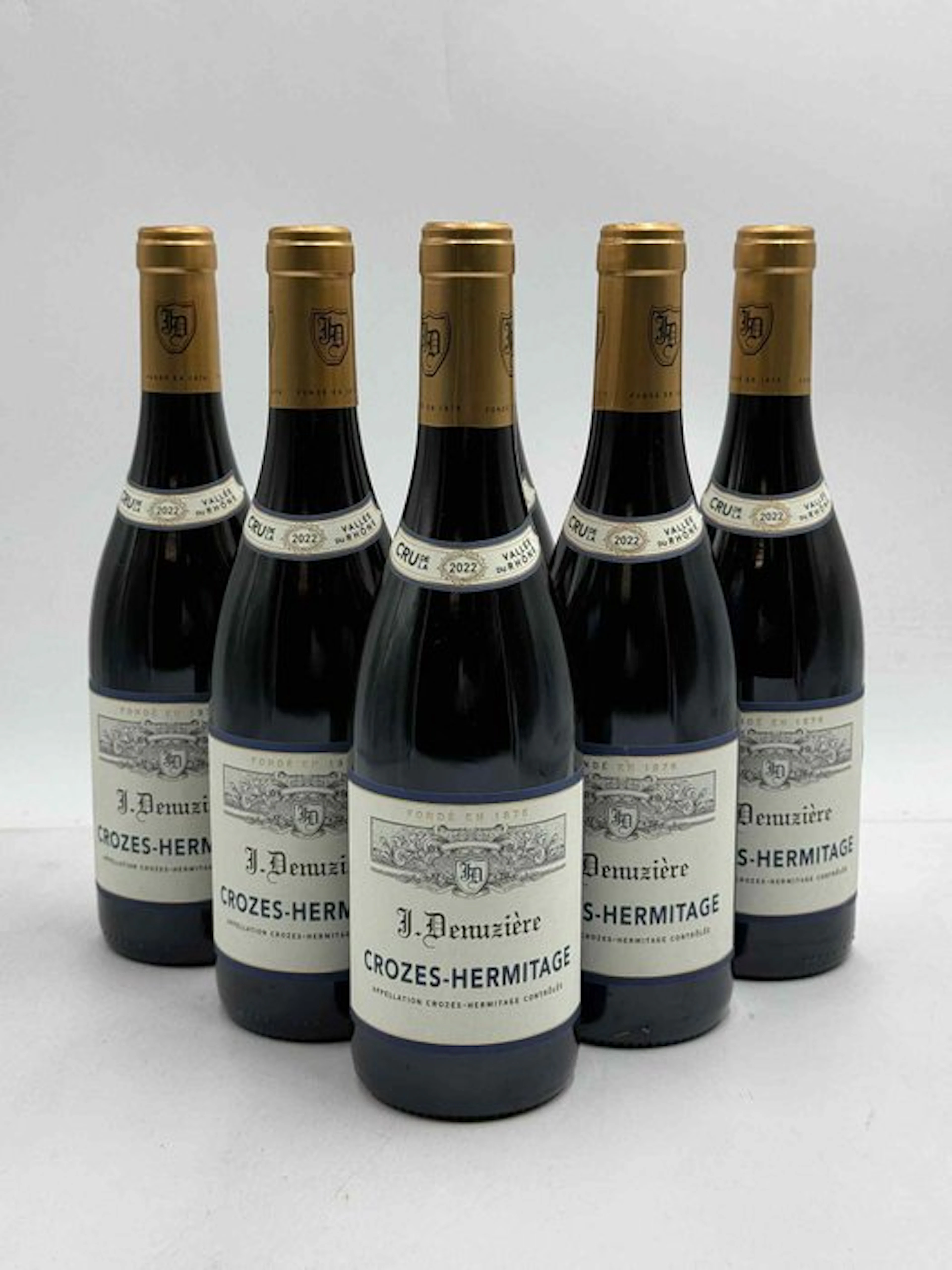 2022 J Denuzieres Crozes-Hermitage red - Rhône - 6 Bottles (0.75L)