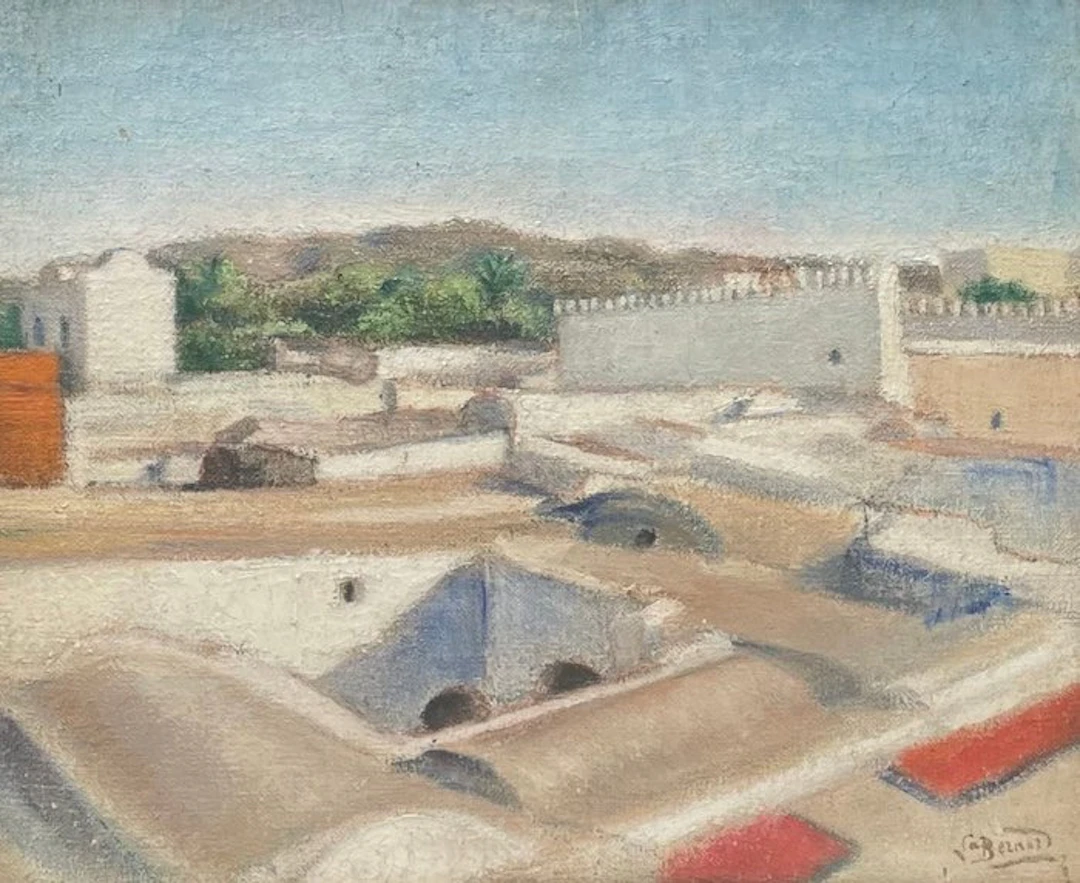 Louis Michel Bernard (1885-1962) - Paysage de Mammet