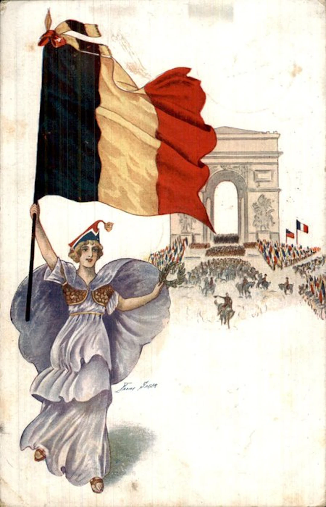 France - Fantasy, Illustrator - Xavier Sager - Postcard (13) - 1920-1915